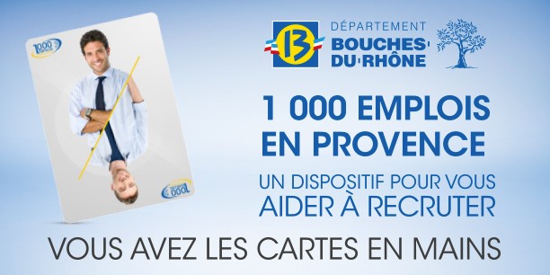 Le Département des Bouches-du-Rhône innove pour l’emploi