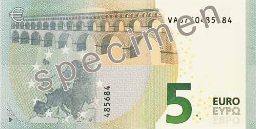 Le nouveau billet de 5 euros donne enfin un visage à l'Europe - Challenges
