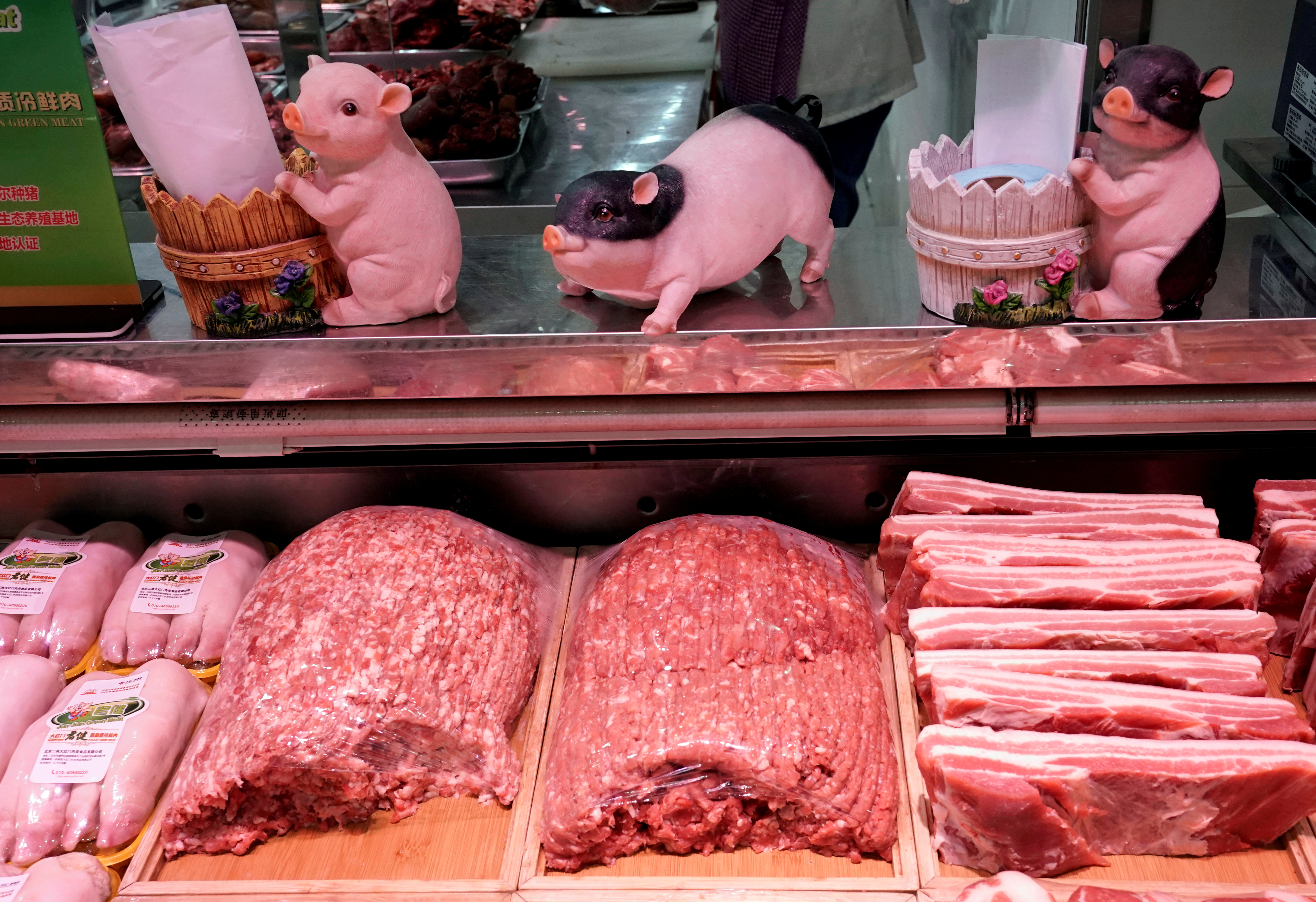 Chine : l'inflation grimpe sur fond de flambée des prix du porc