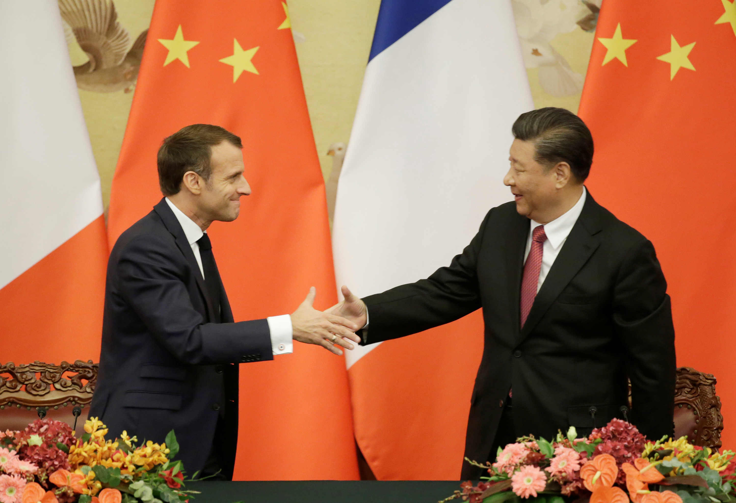 Macron en Chine : des contrats attendus pour les entreprises françaises