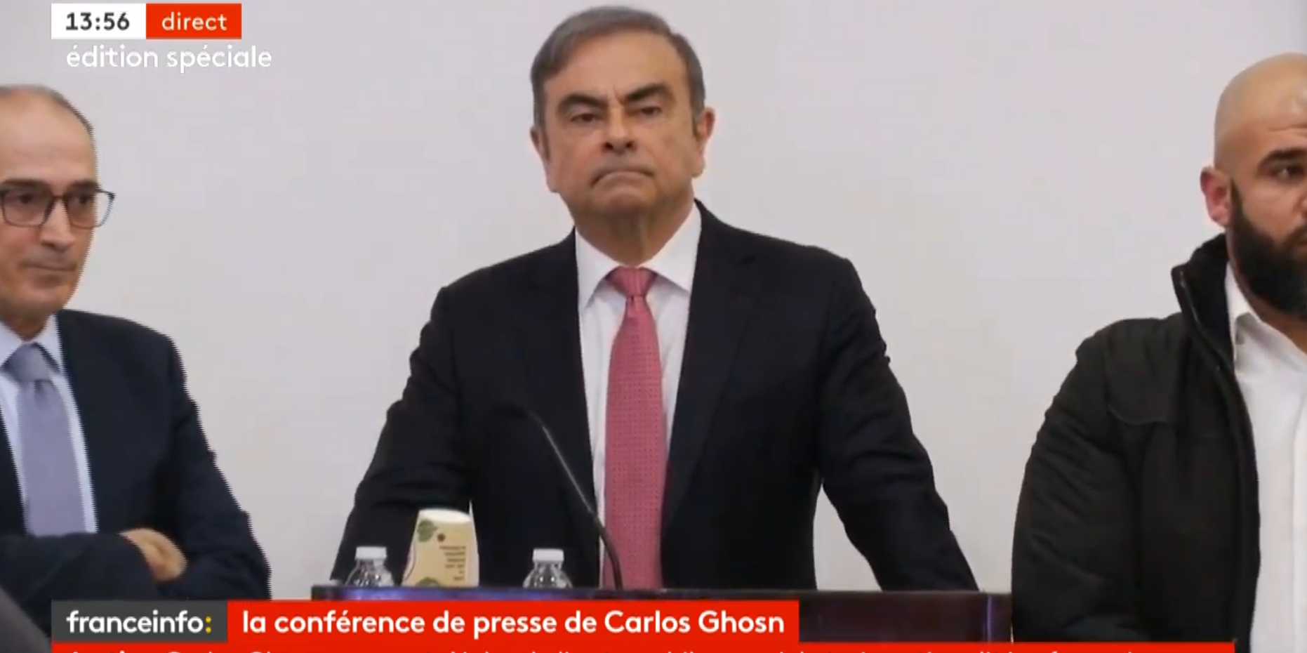 EN DIRECT Carlos Ghosn : suivez sa conférence de presse