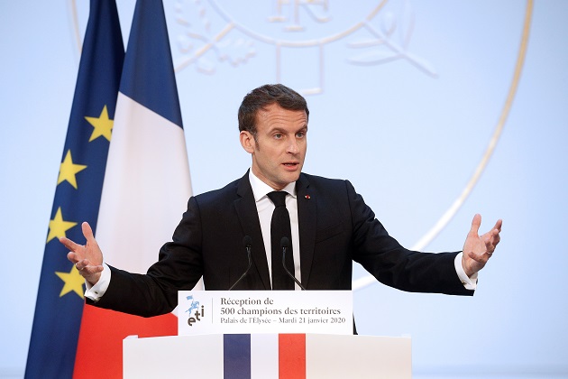 Macron En Operation Seduction Aupres Des Patrons D Eti
