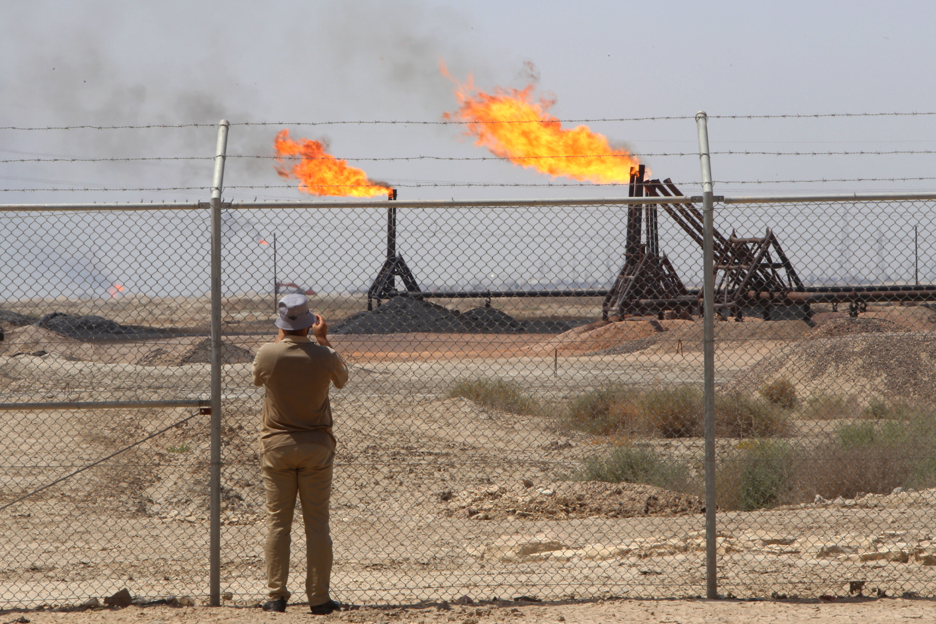 L'Irak va récupérer le gaz torché sur deux champs pétroliers