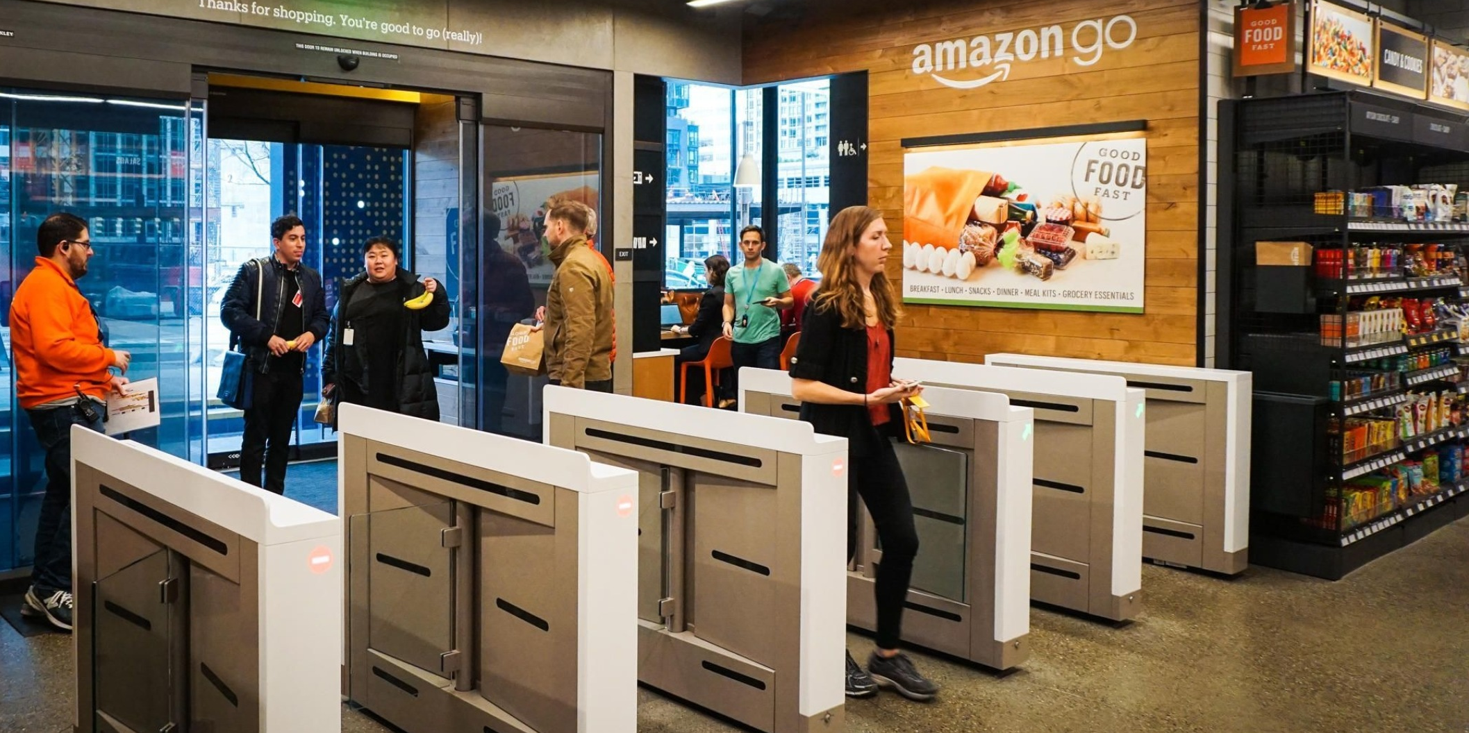 Pourquoi Amazon commercialise sa technologie de magasins sans caisse