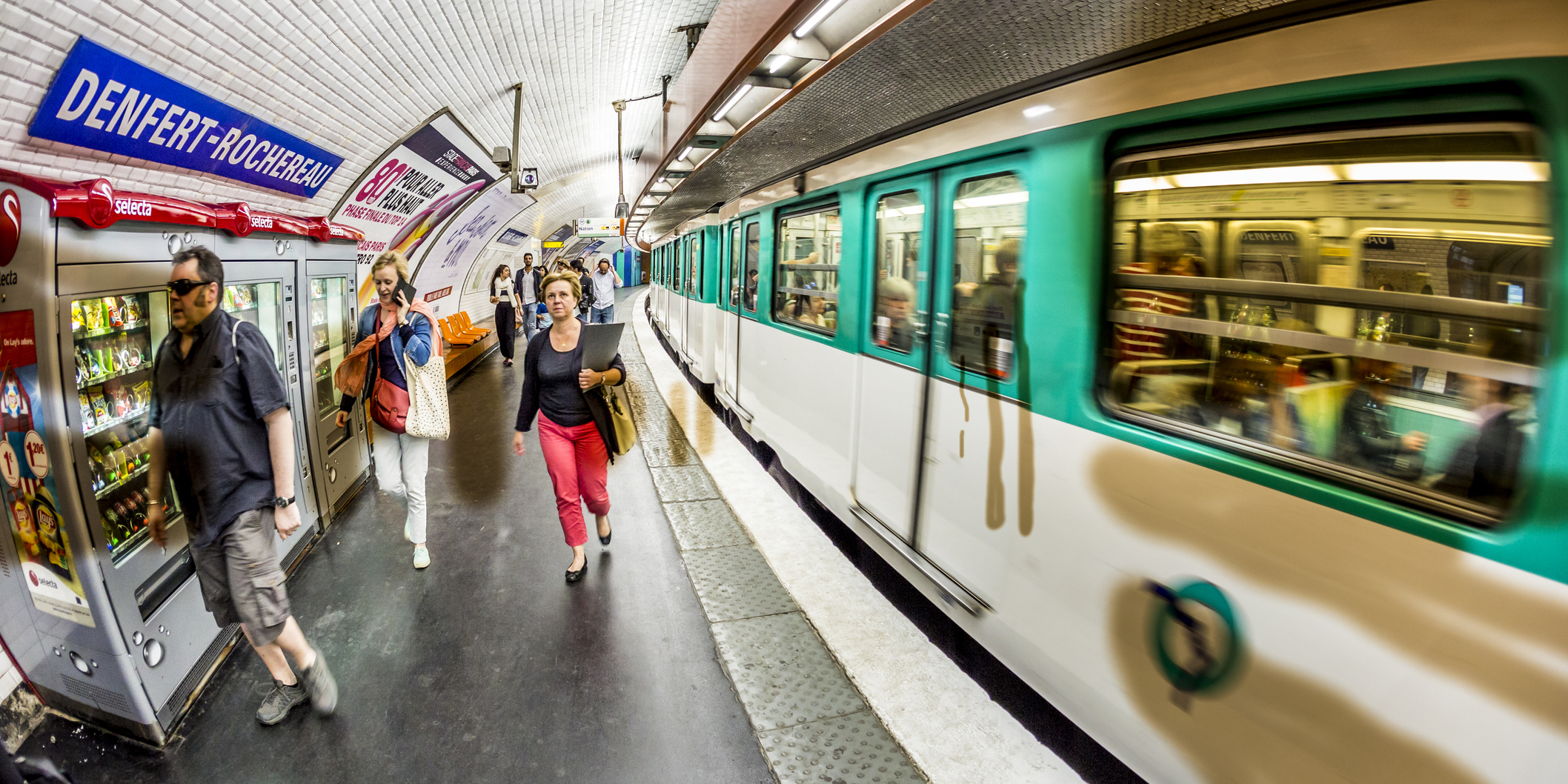 Le métro parisien et le RER intégralement couverts en 4G