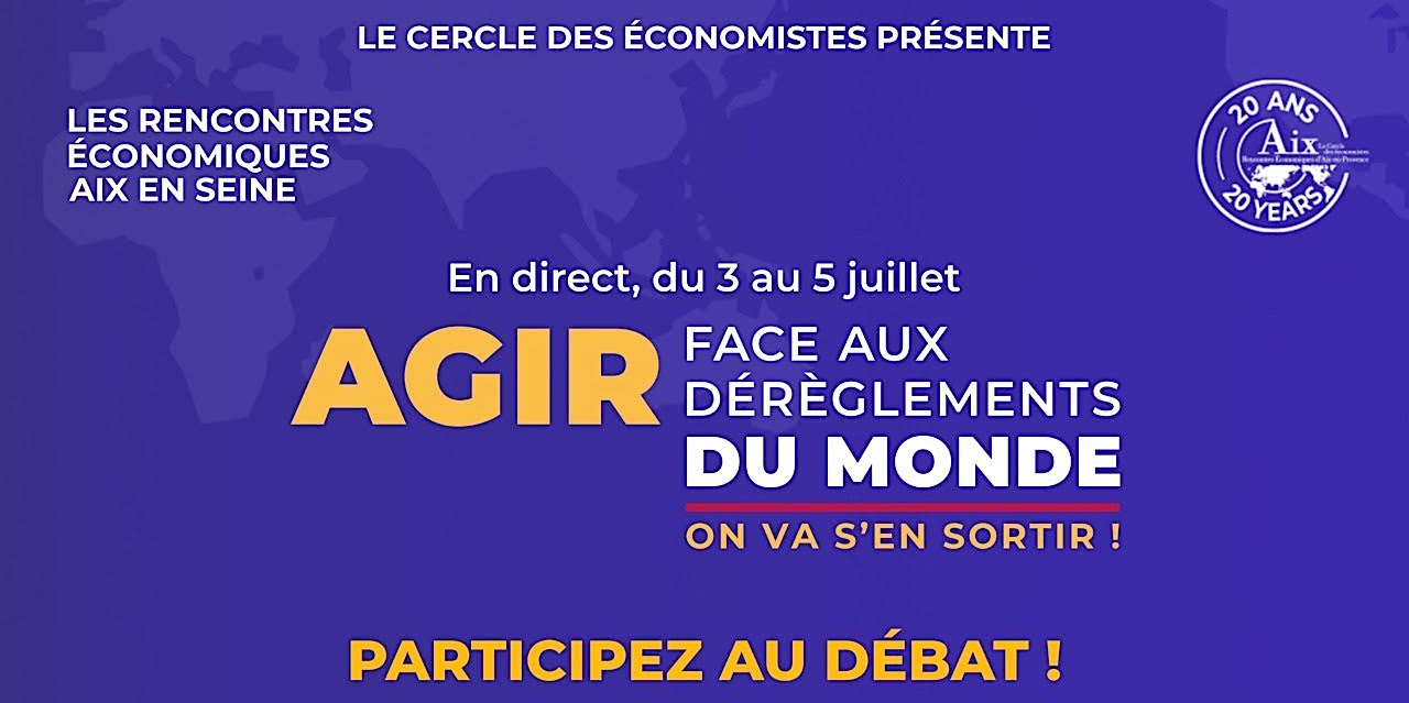 Rencontres économiques d'Aix : trois jours pour présenter des propositions de sortie de crise