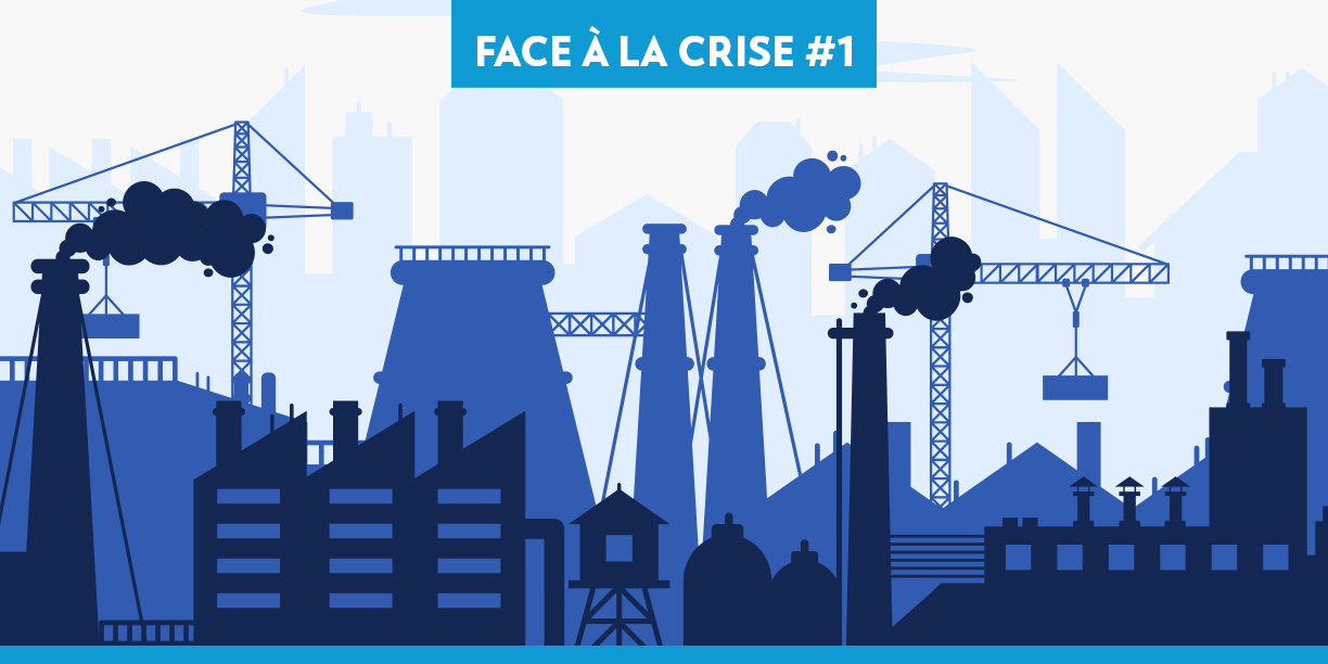 Face à la crise : l'industrie française ébranlée (1/3)