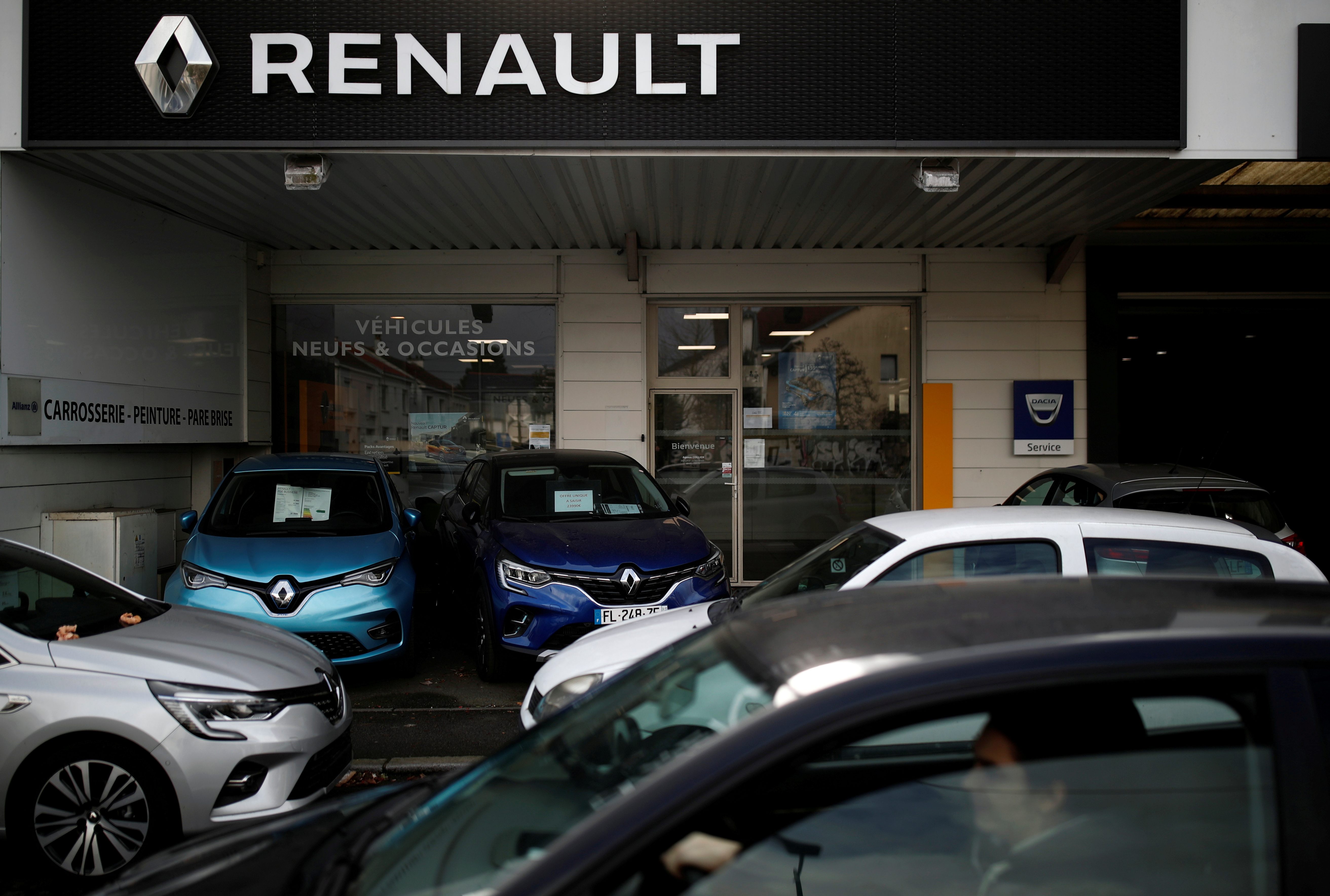 Le marché de l'automobile français plonge de près de 10% en octobre