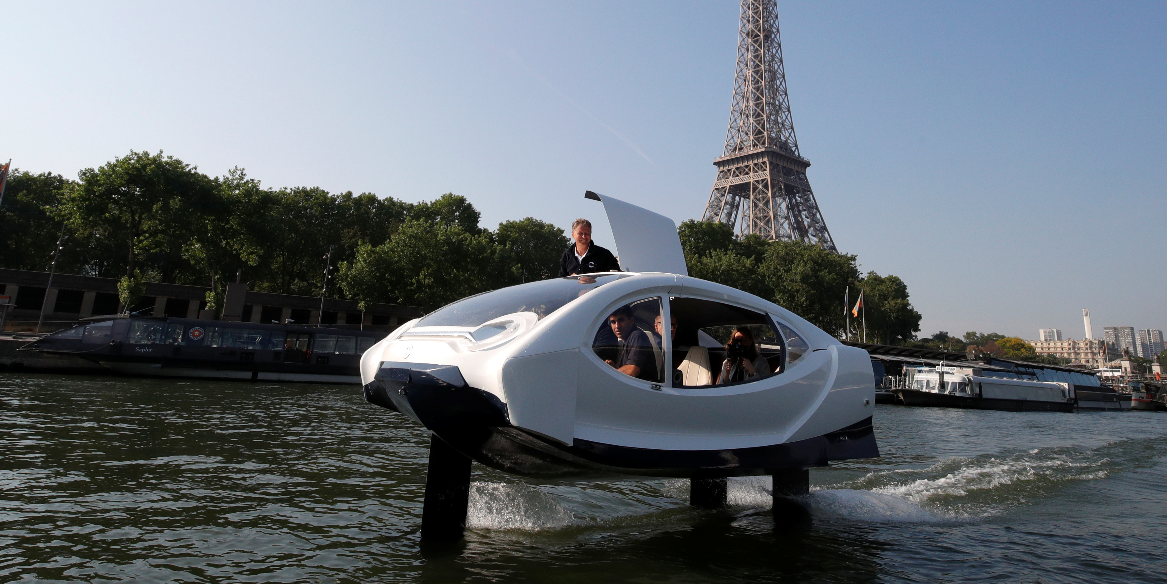 Où en est SeaBubbles, le projet de taxis volants sur l'eau ?