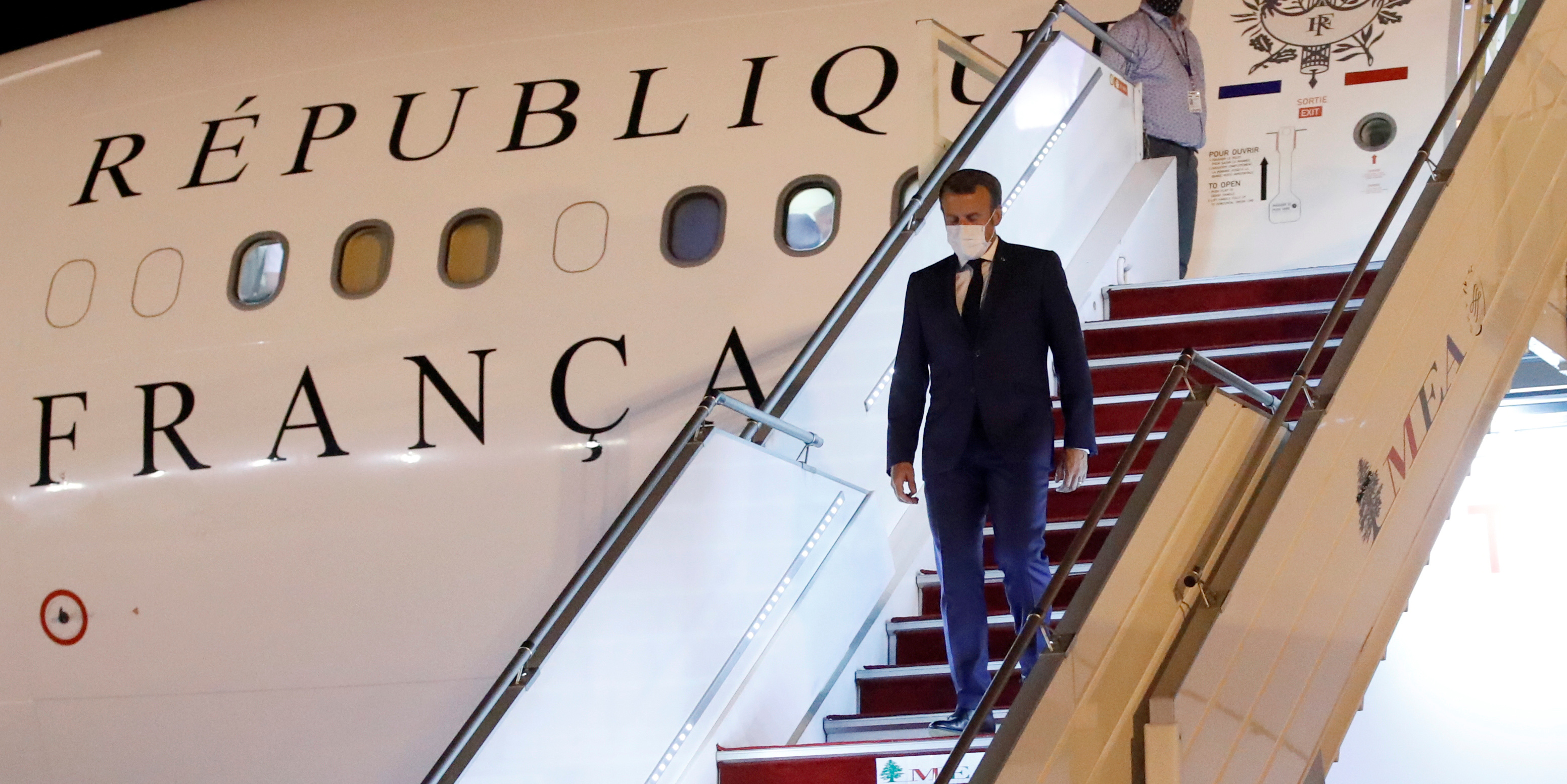 Macron de retour à Beyrouth pour une difficile rencontre avec les neufs partis politiques libanais