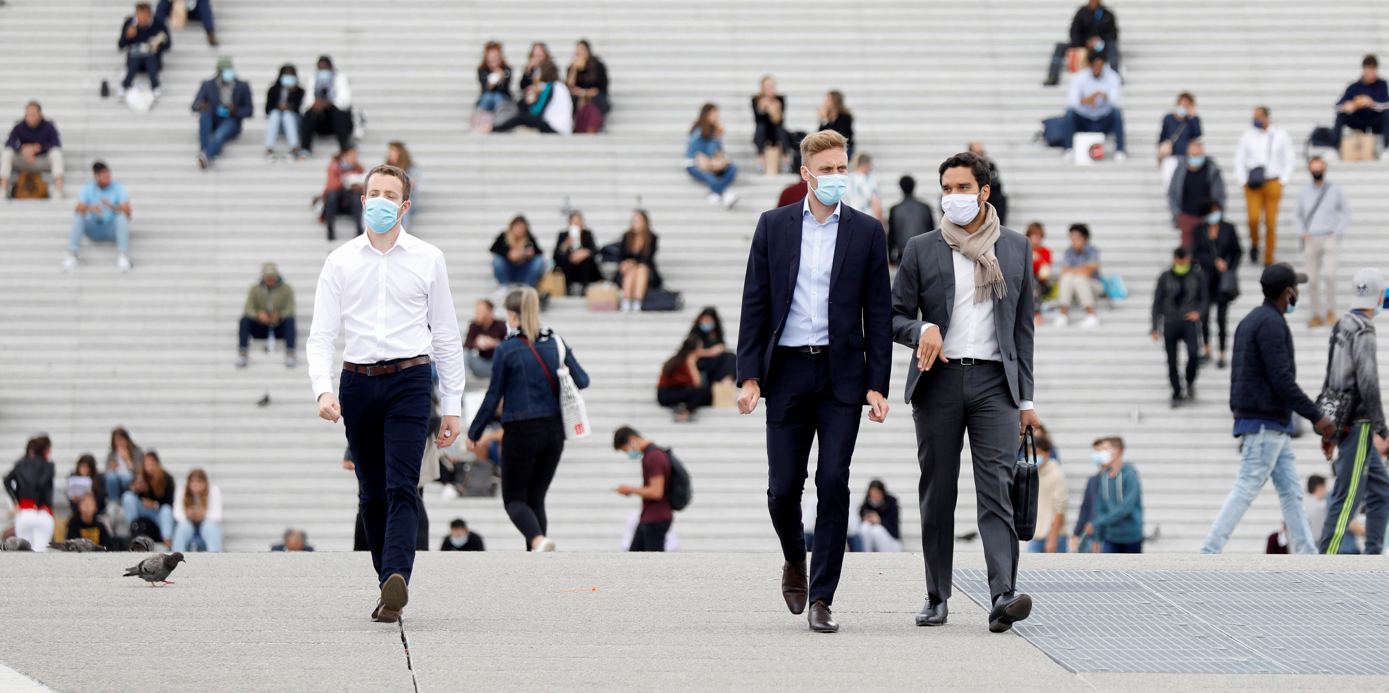 Port du masque: dans les bureaux, on s'adapte et on avait souvent anticipé