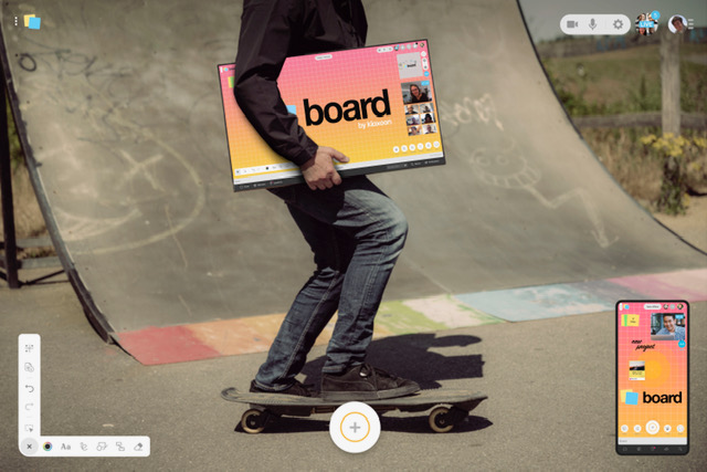 Board de Klaxoon : l'alternative française à Zoom ?