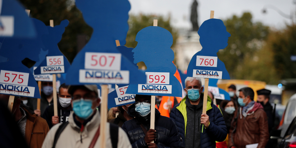 Plan social chez Nokia : l'opacité du gouvernement en question