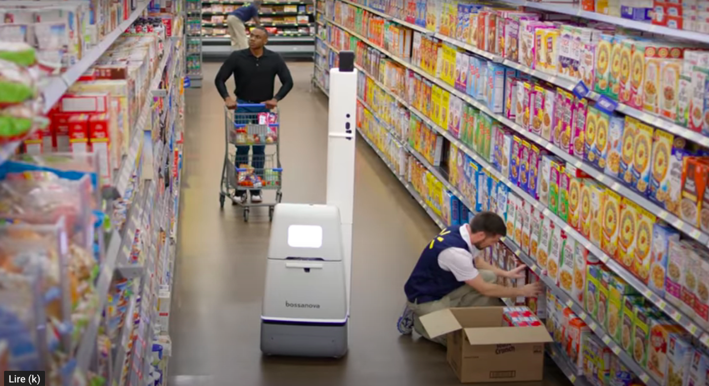 Pourquoi Walmart abandonne les robots qui font l'inventaire dans les rayons