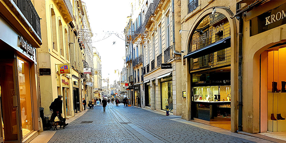 500.000 habitants, 2,6 milliards d'euros de dépenses,... : comment Montpellier attirent les enseignes commerciales