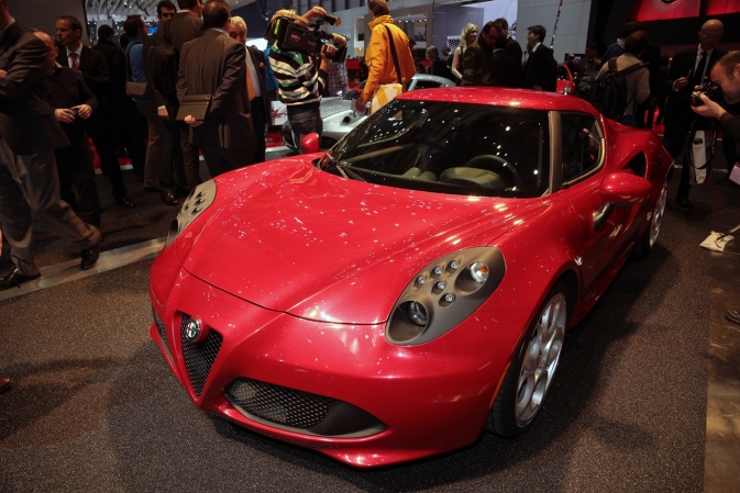 La plus belle voiture de l'année est une Alfa Romeo 4C