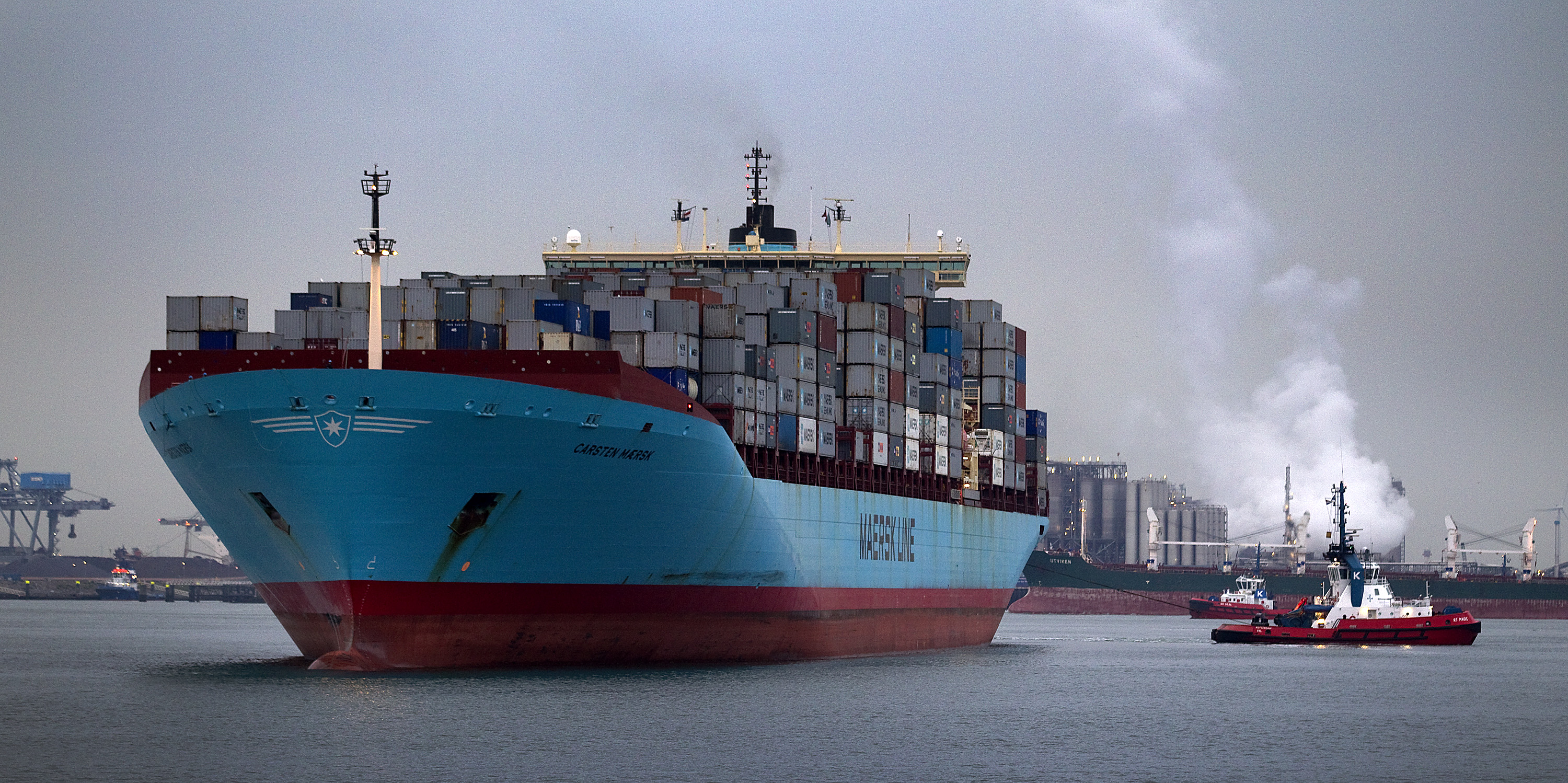 Maersk annonce des émissions réduites de 40% en 2020 et un navire neutre en carbone en 2023