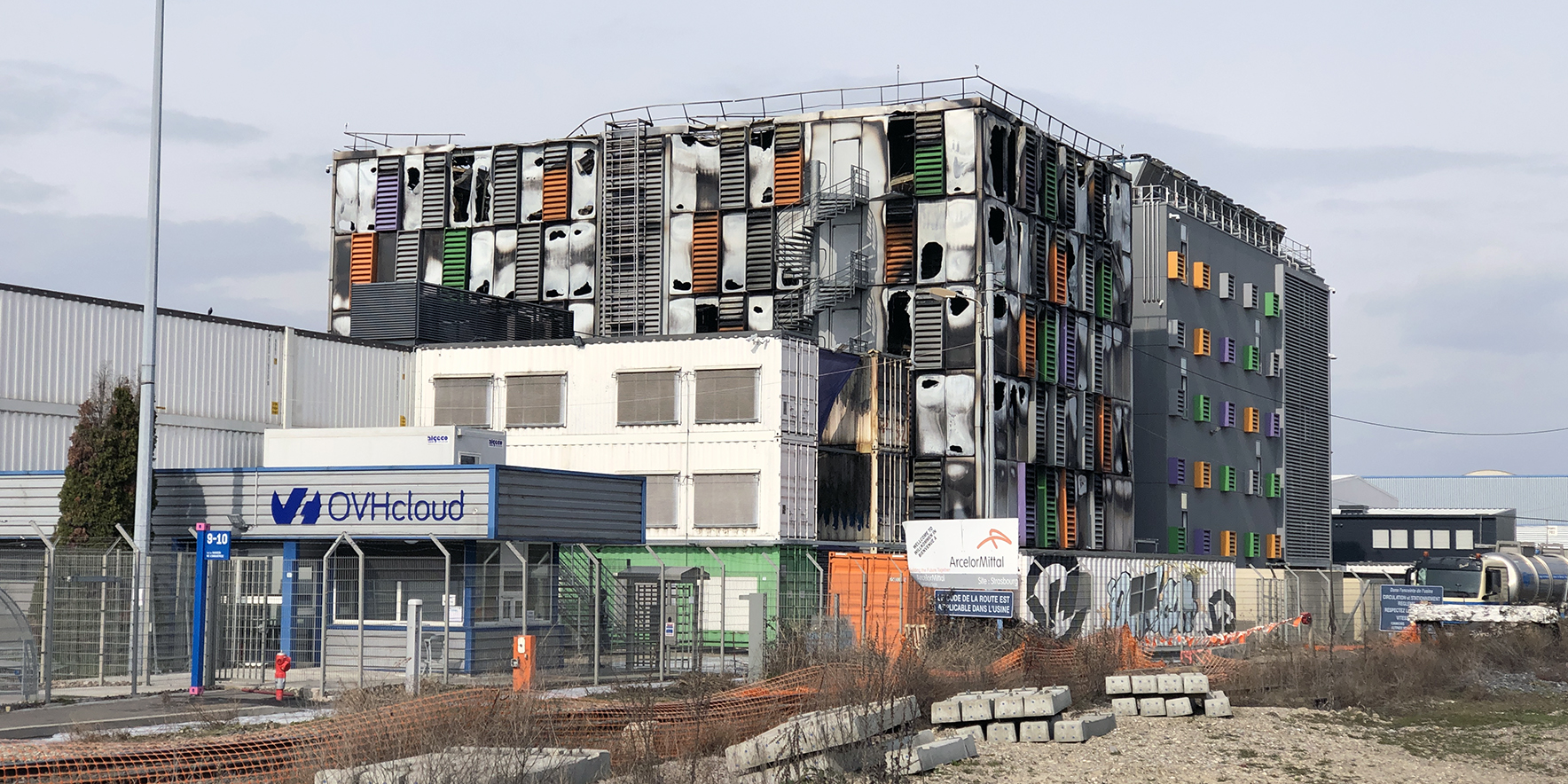 OVHcloud victime d'un violent incendie dans son data center de Strasbourg