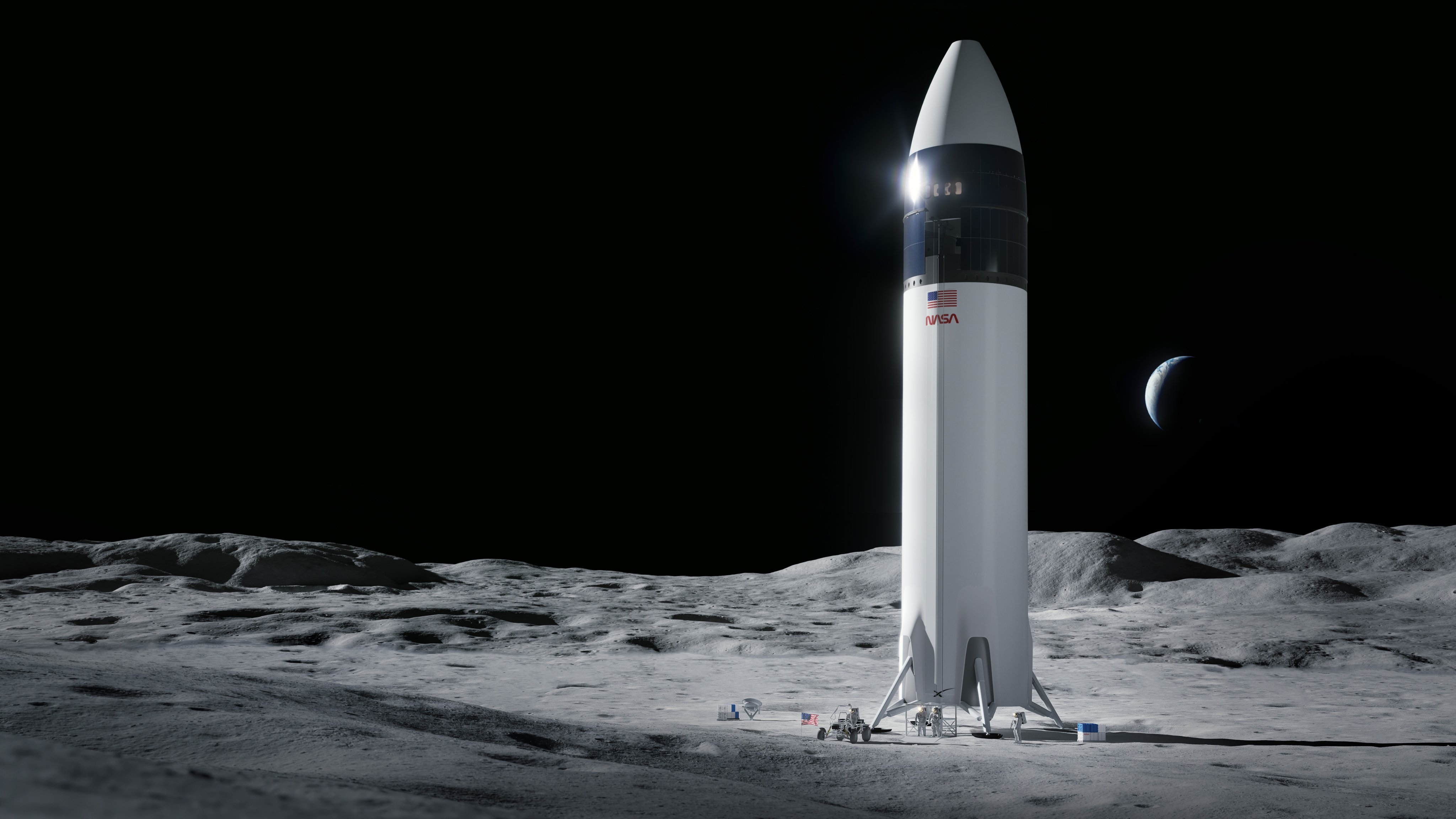 La NASA choisit SpaceX pour poser les astronautes sur la Lune