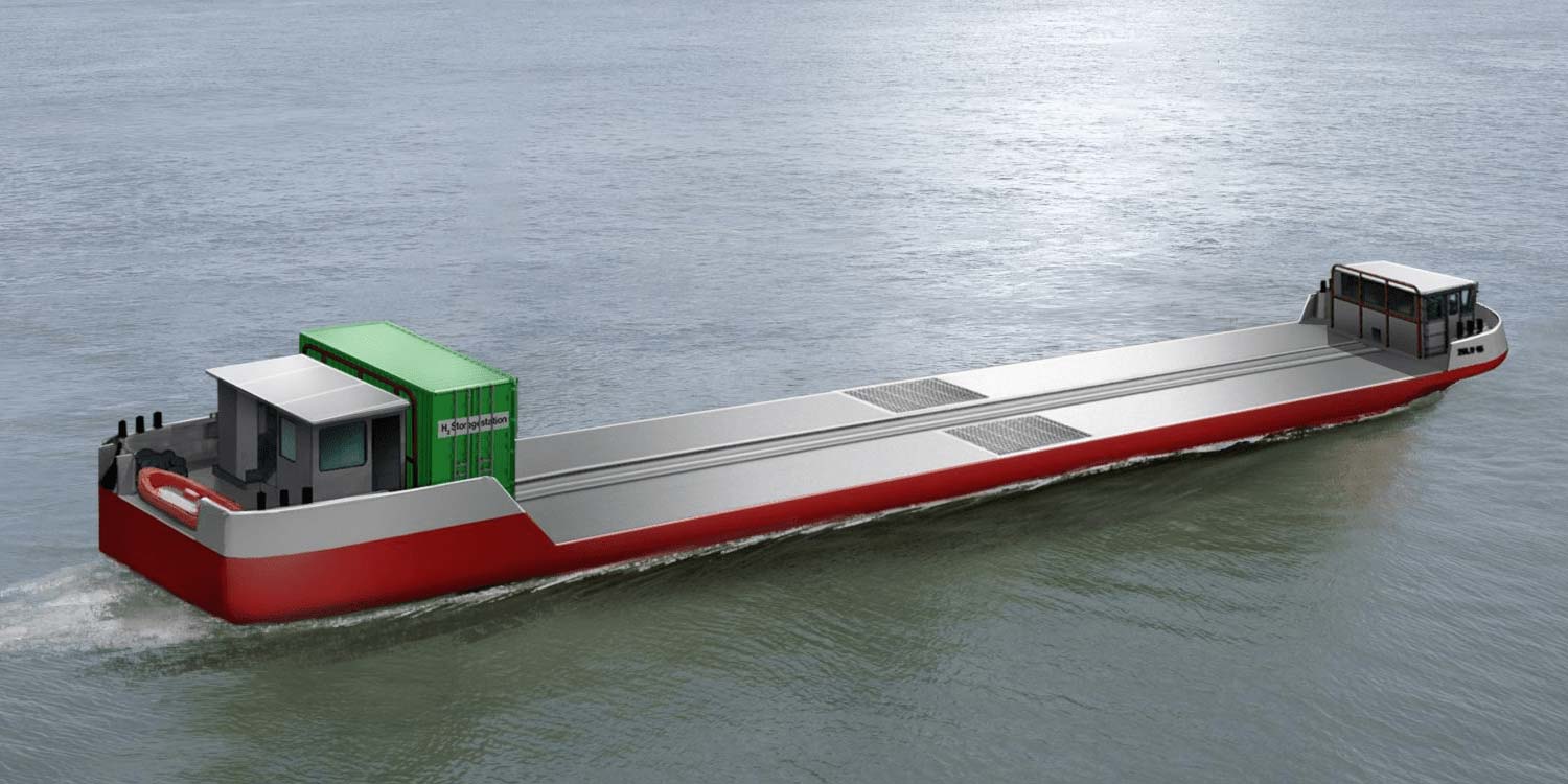 L'armateur havrais Sogestran lance une barge hydrogène sur la Seine parisienne