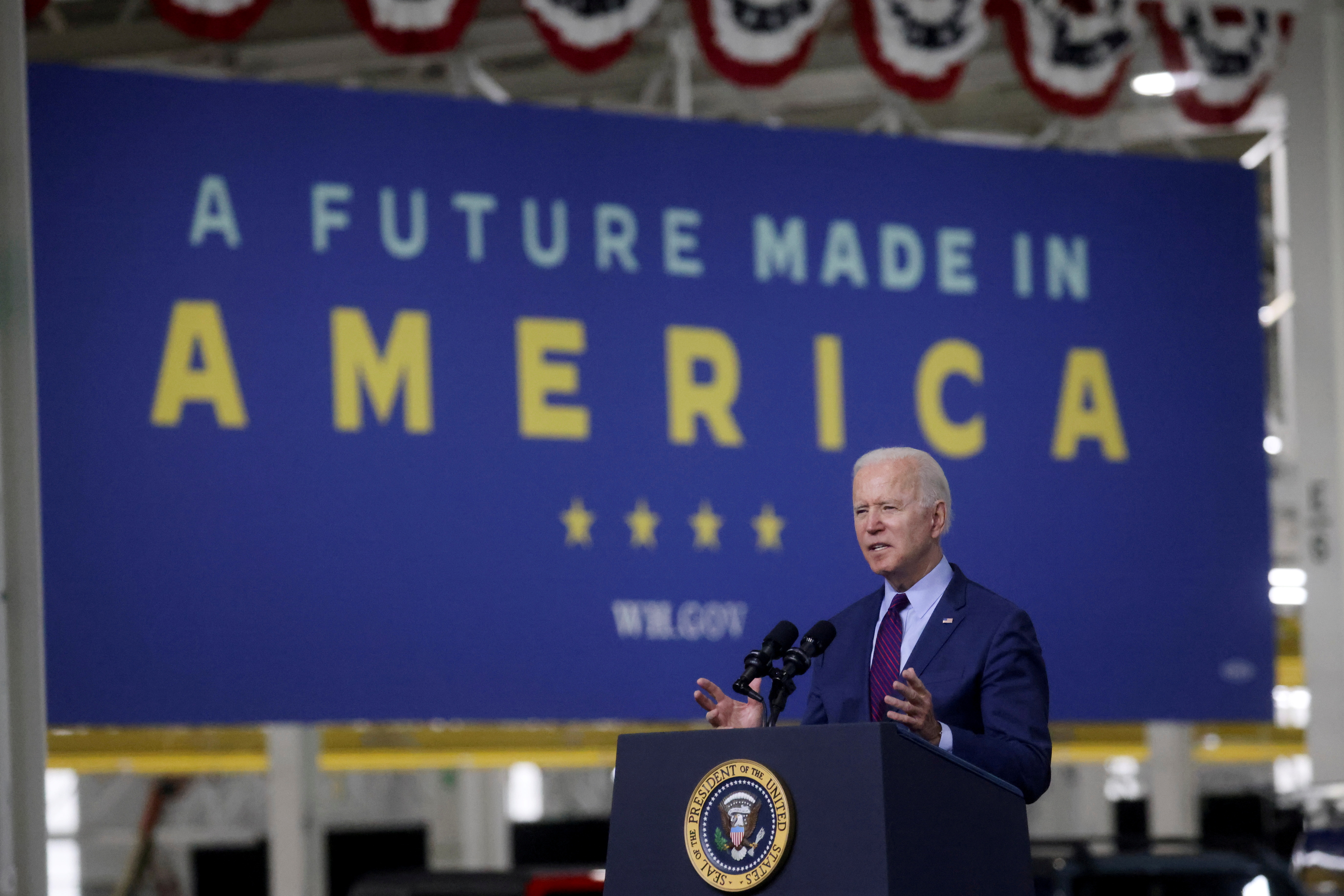 Etats-Unis : Avec un budget de 6.000 milliards pour 2022, Biden veut « réinventer l'économie américaine »