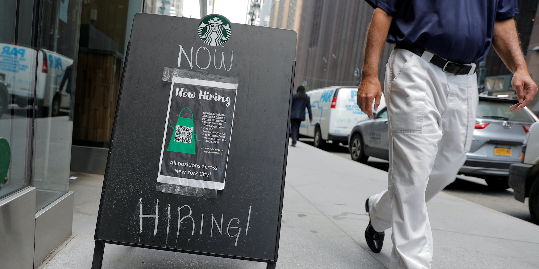 Les Etats-Unis ont créé près d'un million d'emplois en juillet