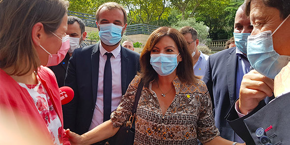 Ce qu'Anne Hidalgo est venue dire aux Journées parlementaires du PS à Montpellier