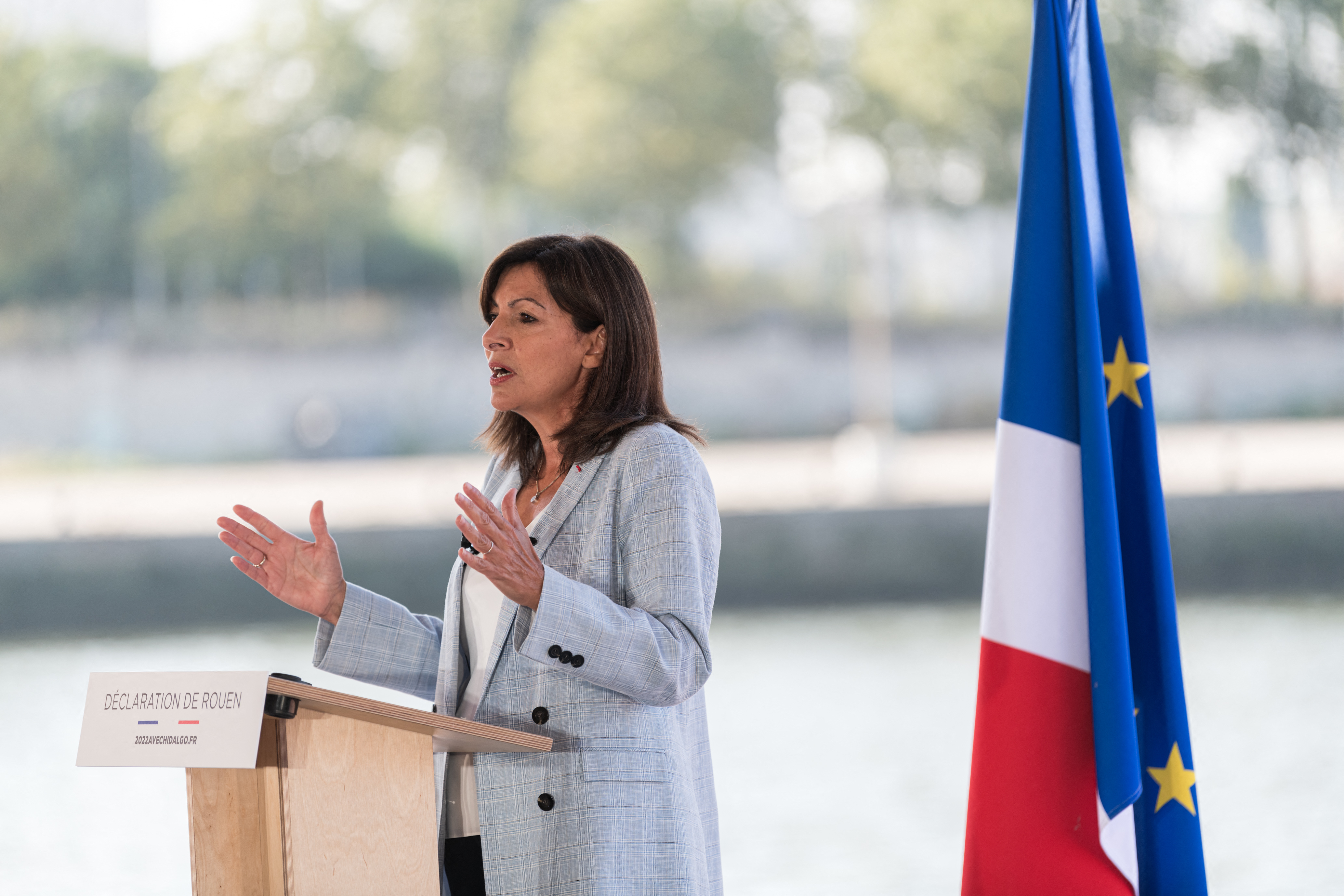 Anne Hidalgo officialise sa candidature à l'élection présidentielle