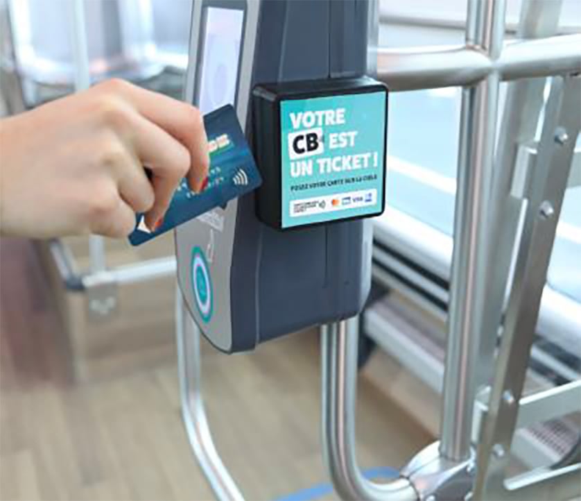 Une CB plutôt qu'un ticket : la nouvelle façon de prendre les transports proposée par Flowbird