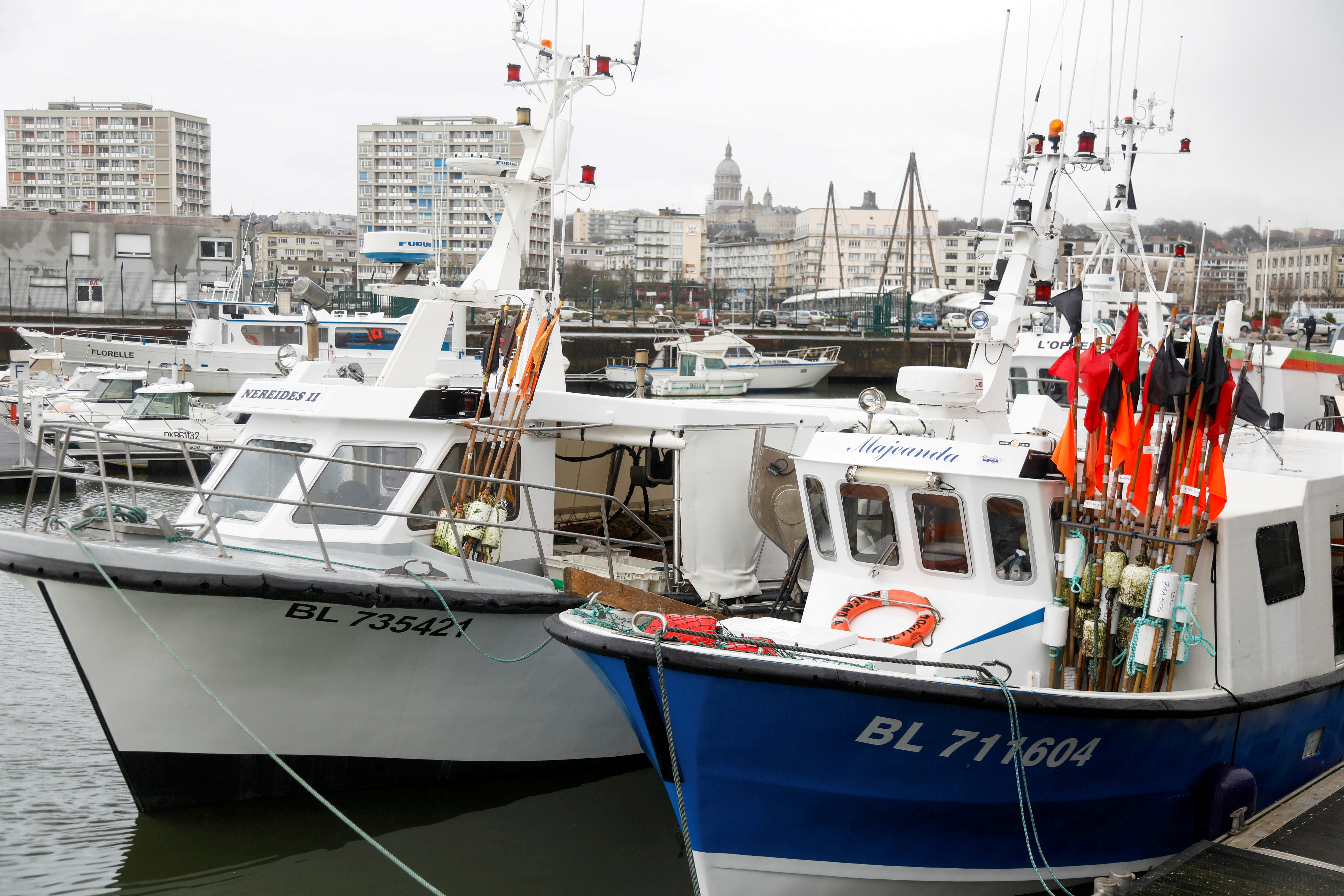 Post-Brexit : en colère, les pêcheurs français vont bloquer le tunnel sous la Manche