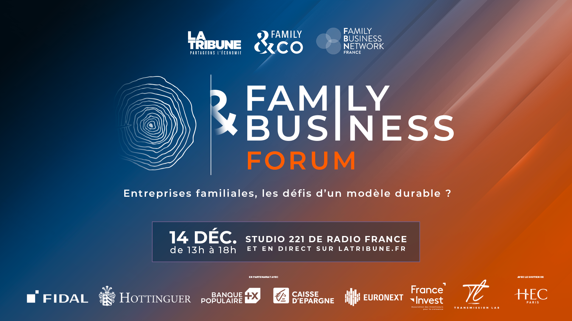 Suivez en direct les débats du Family Business Forum