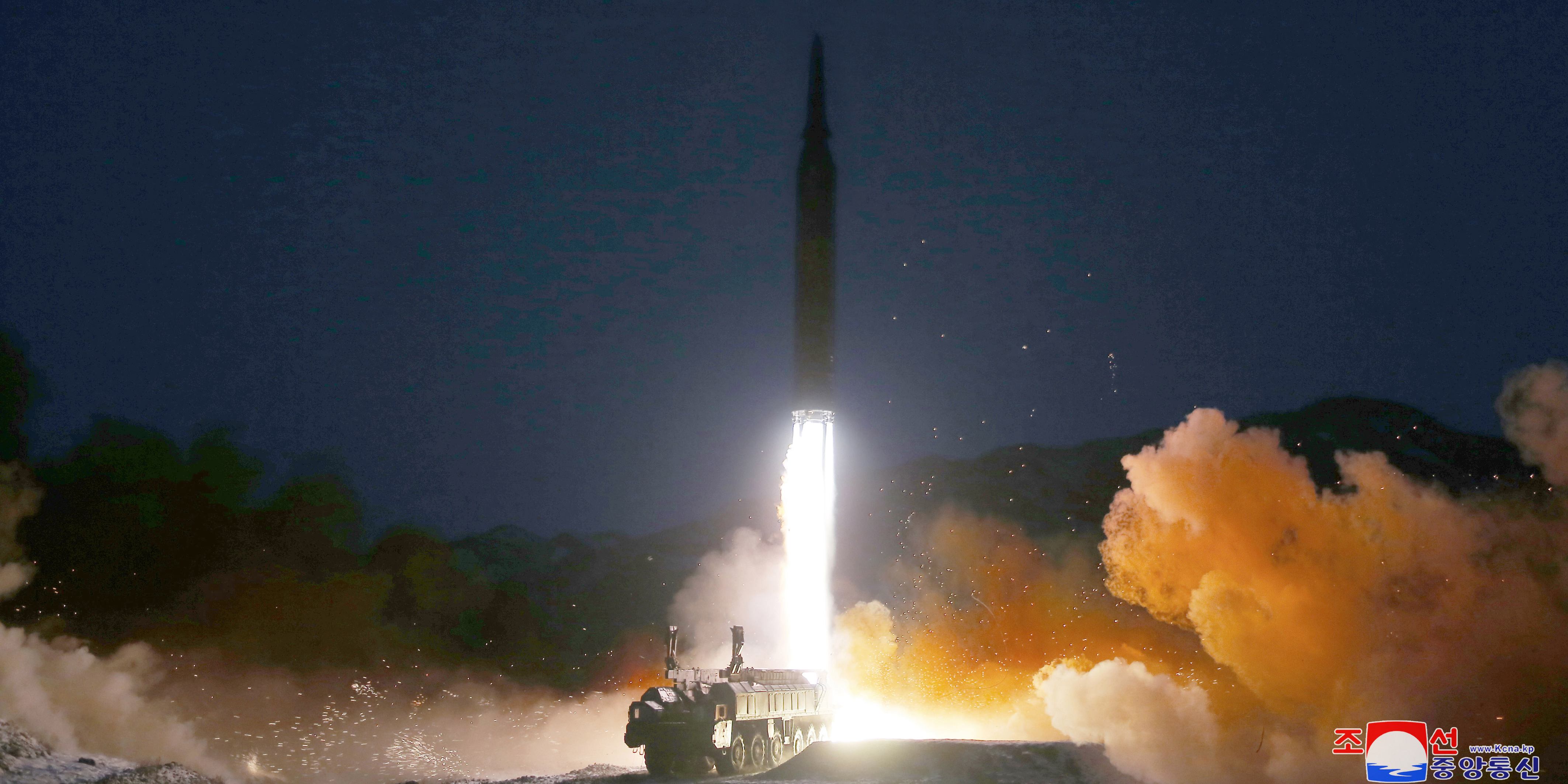 Corée du Nord: le tir du missile hypervéloce 