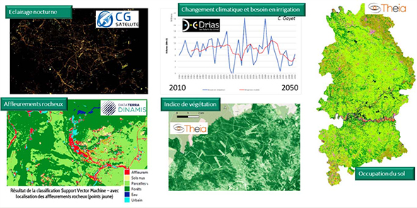 Les données satellitaires vont mesurer l'impact du changement climatique dans les Parcs naturels régionaux d'Occitanie