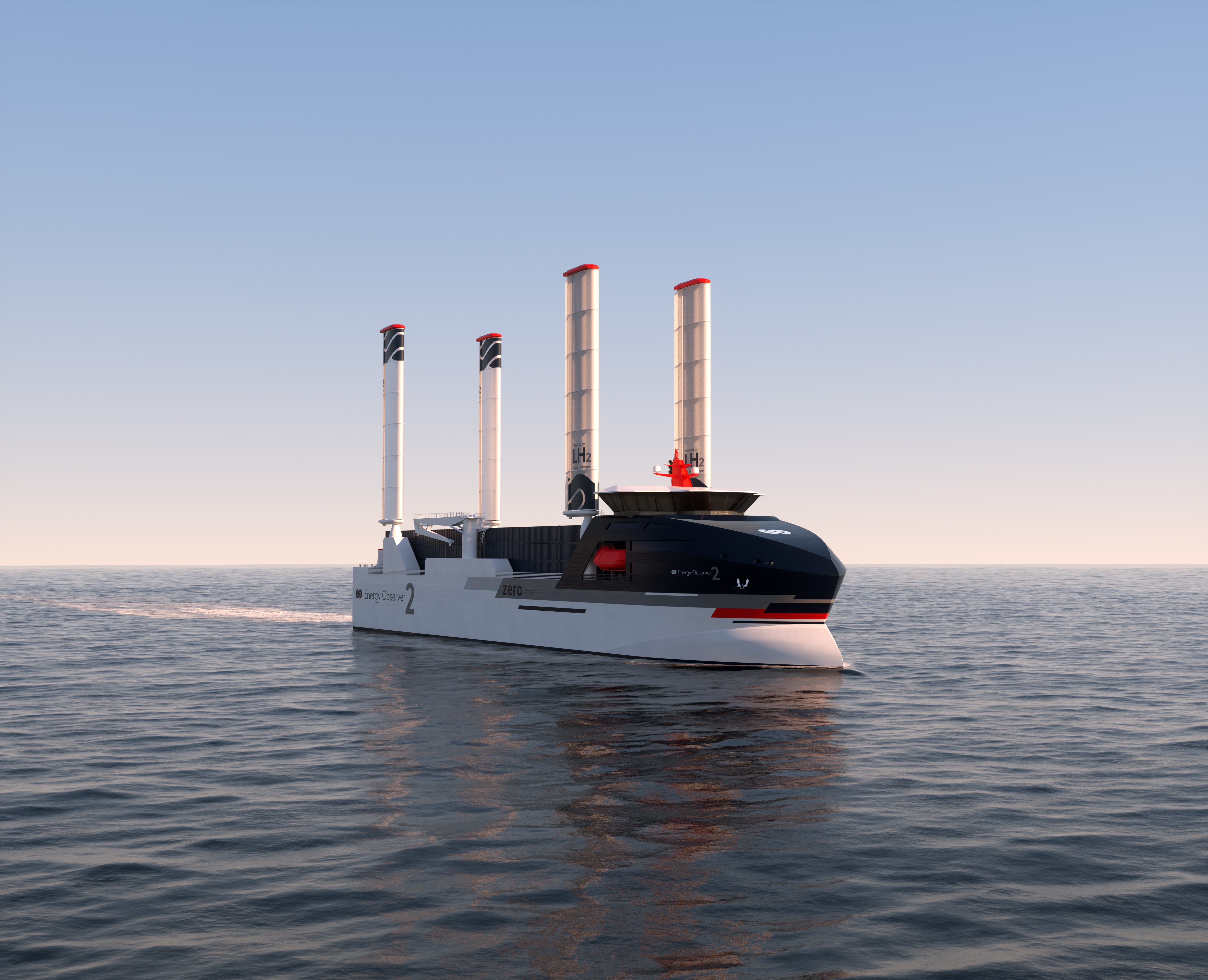 Maritime : Energy Observer lance la conception d'un cargo à hydrogène