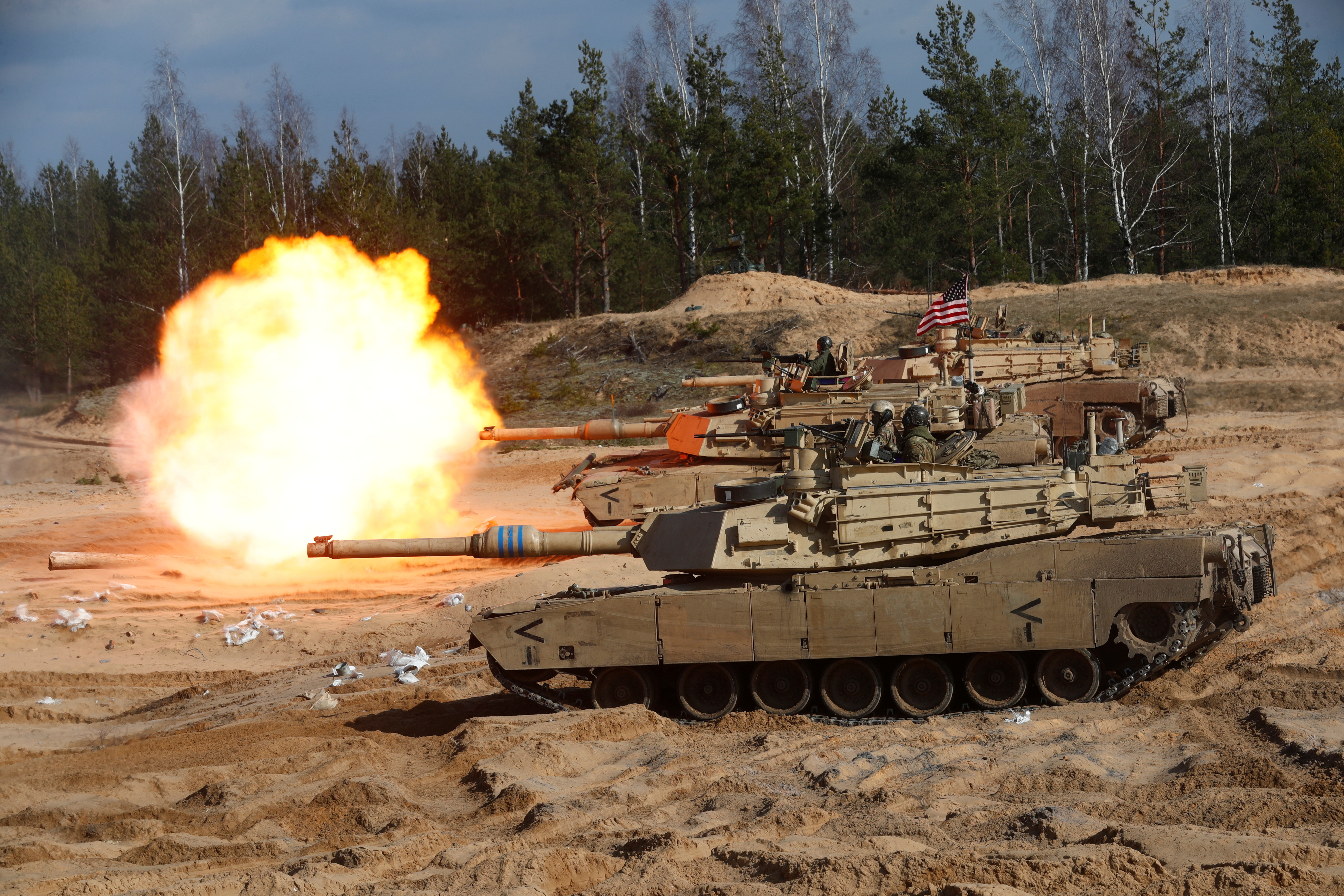 Les chars Abrams américains seront livrés à l'Ukraine la semaine prochaine, promet Joe Biden