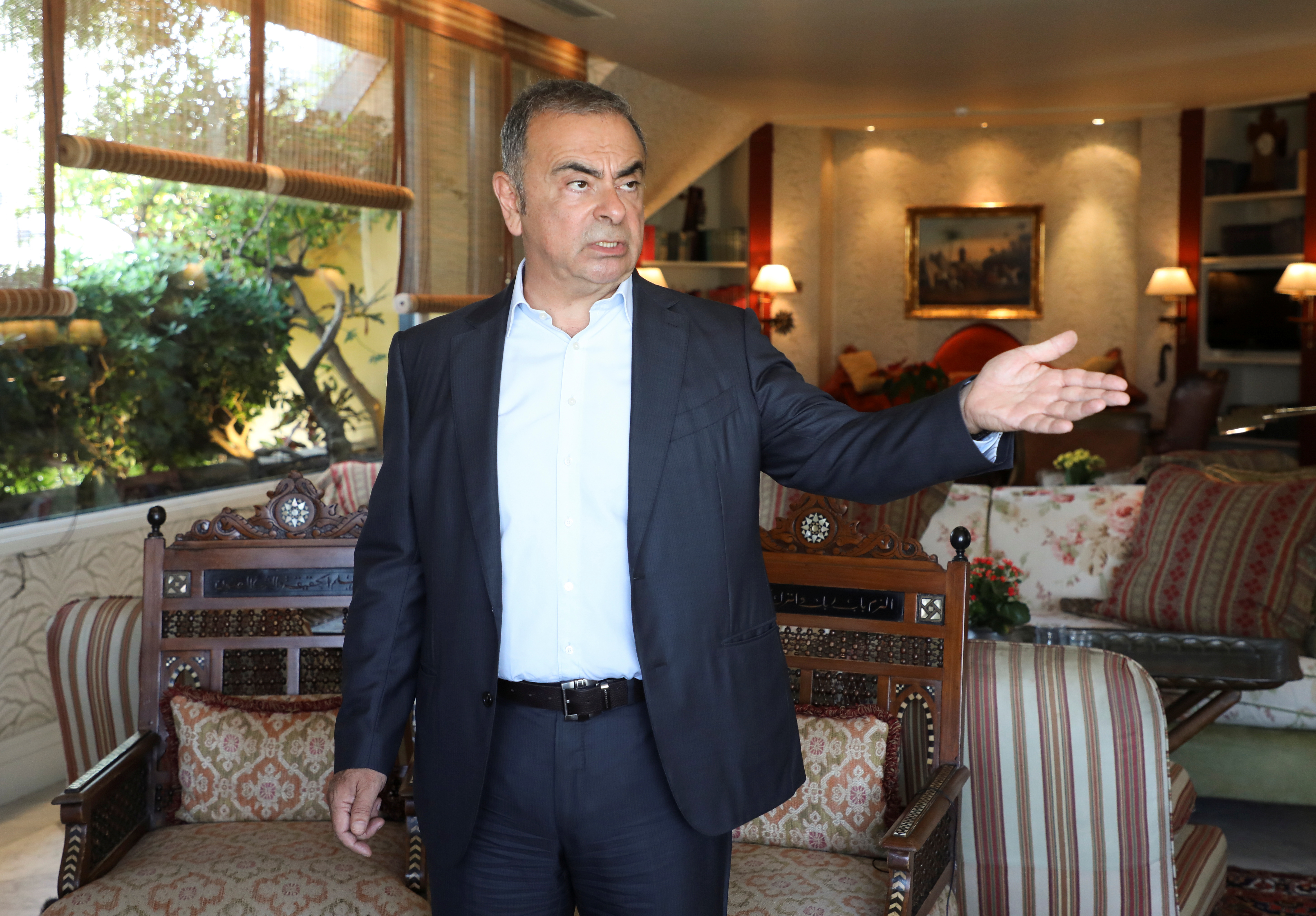 Carlos Ghosn expulsé par un juge de sa résidence dans la capitale libanaise