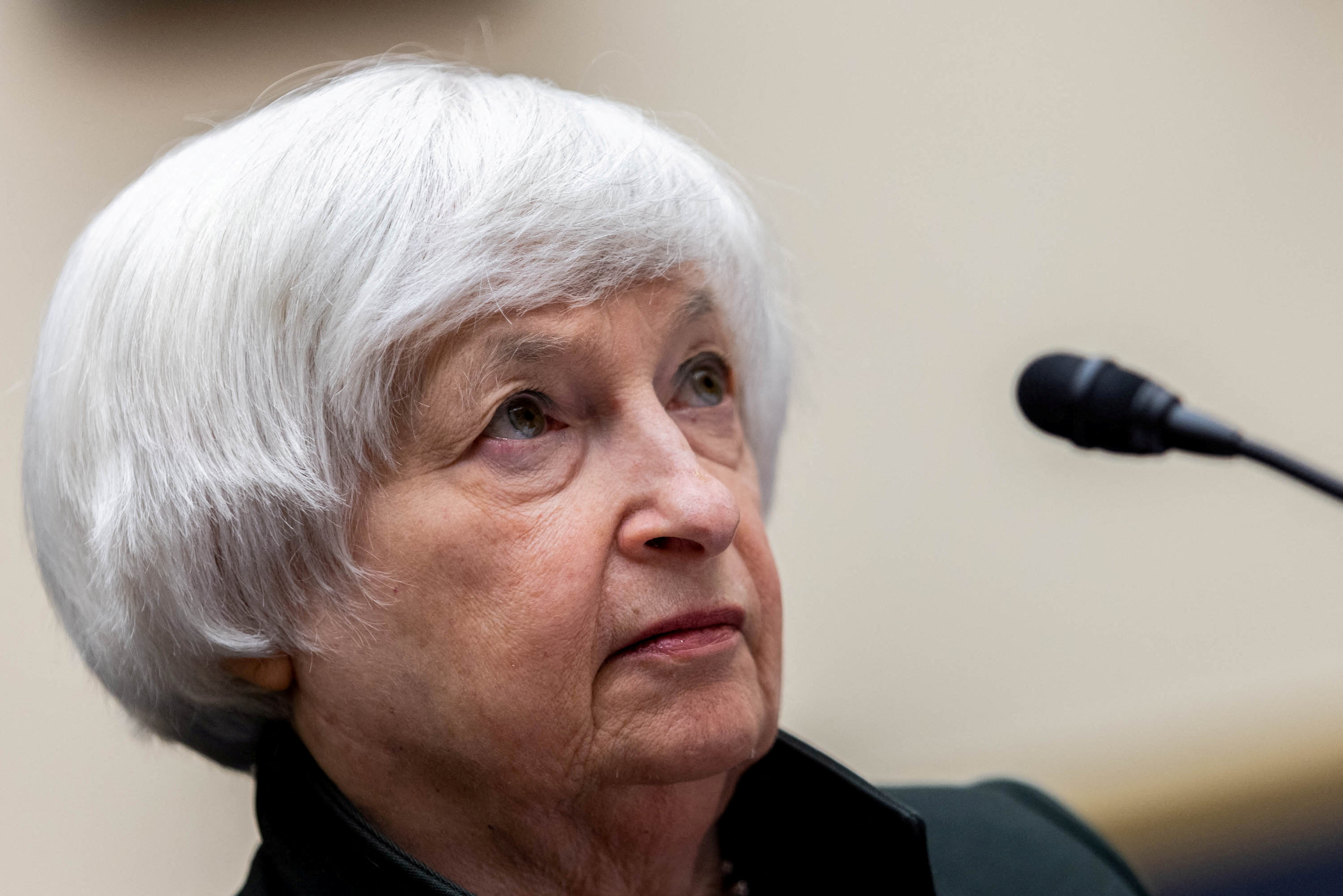Etats-Unis : il y a un « risque » de récession, prévient Janet Yellen (secrétaire d'Etat au Trésor)