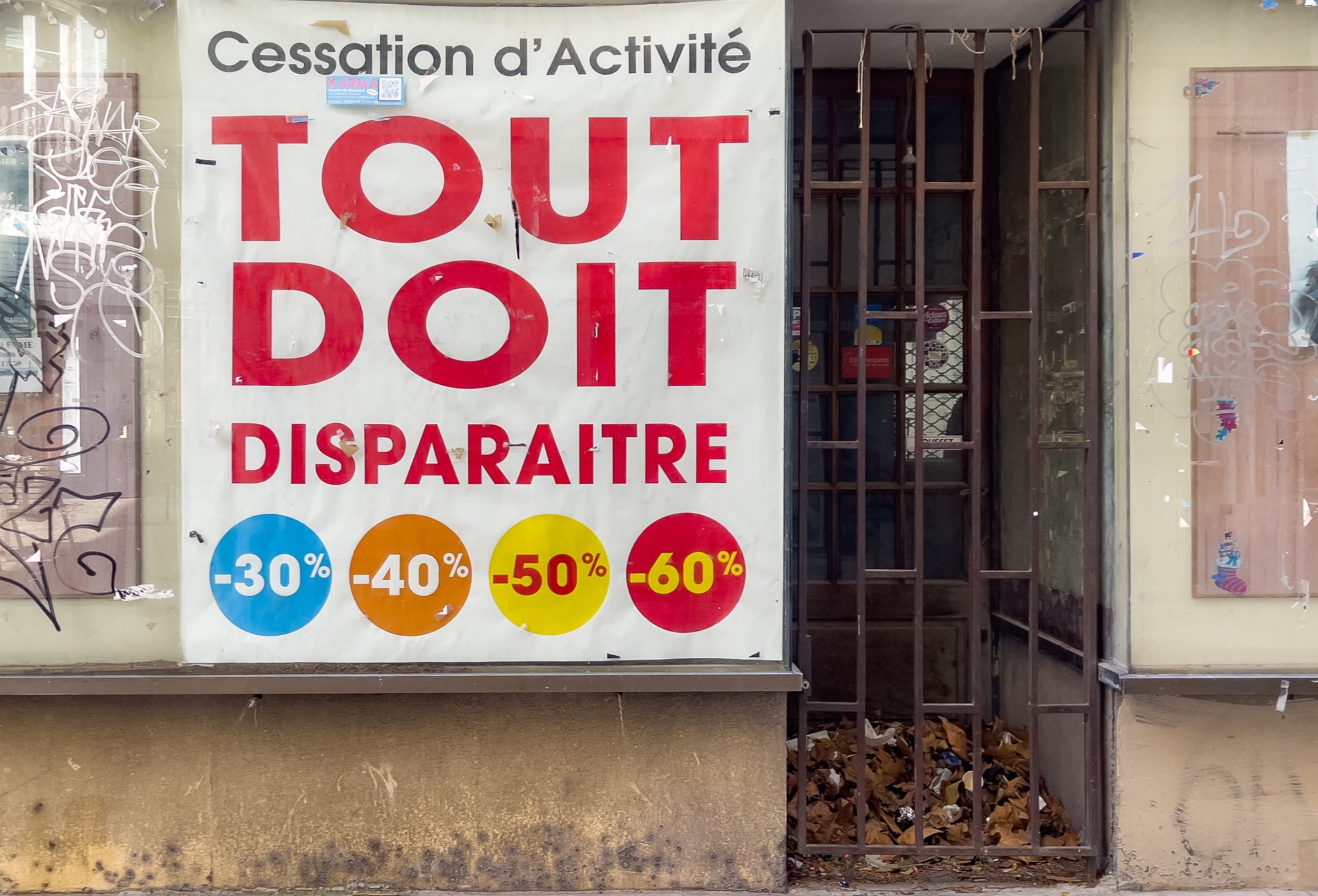 Entreprises : les cessations d'activité volontaires explosent en France (+100% en deux ans)