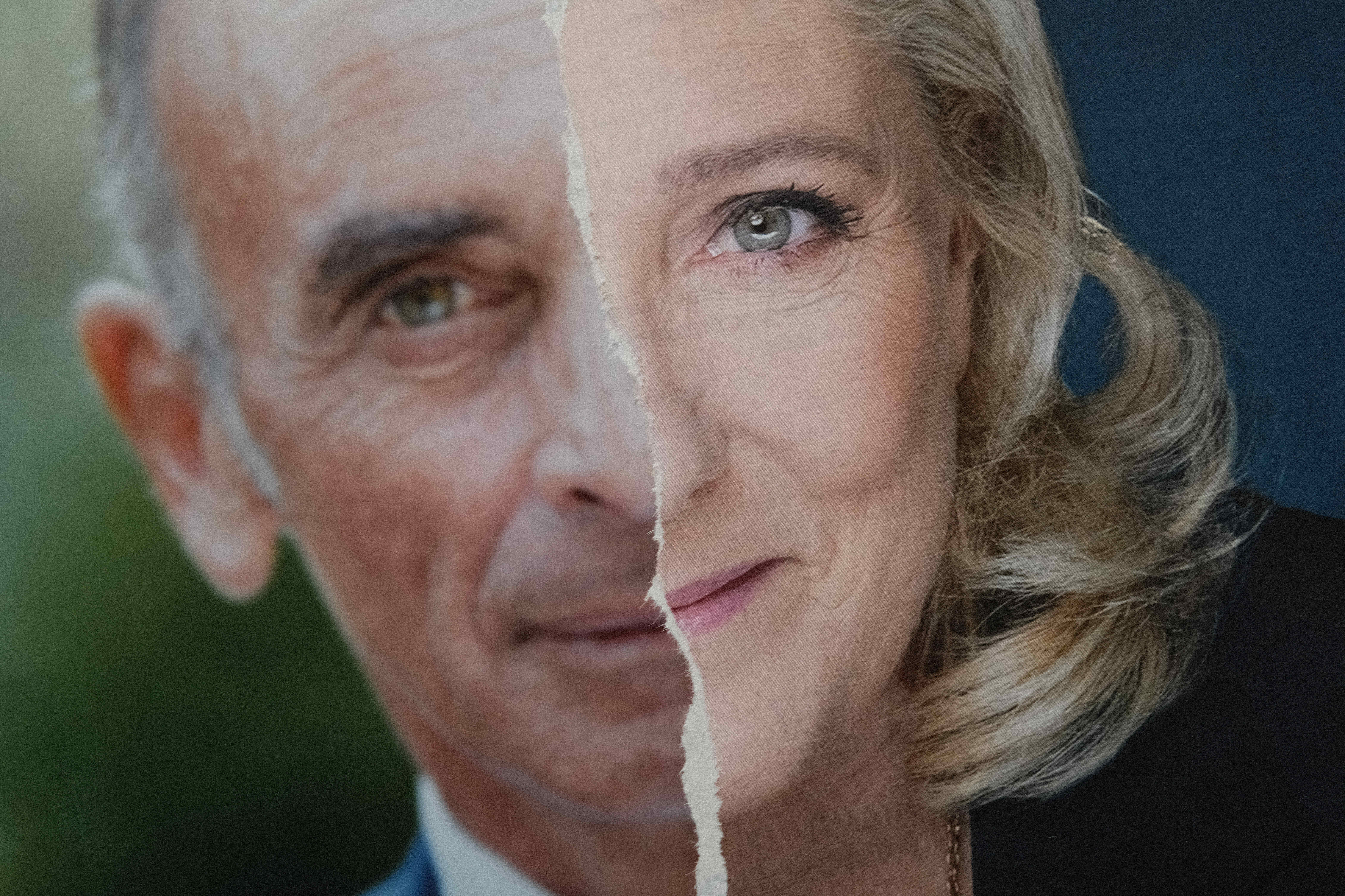 Marine Le Pen peut embrasser Éric Zemmour