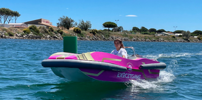 Mobilité sur l'eau : les bateaux électriques d'ExocetGame débarque à Gruissan