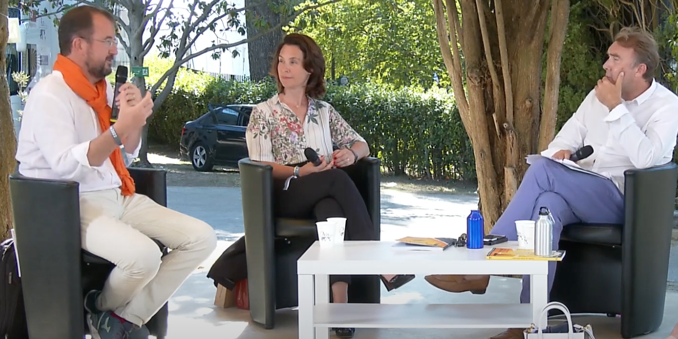 « Notre jardin, c'est notre planète » : le débat Estelle Brachlianoff (Veolia), Cécile Cabanis (Tikehau), Bertrand Badré (Blue Like an Orange)
