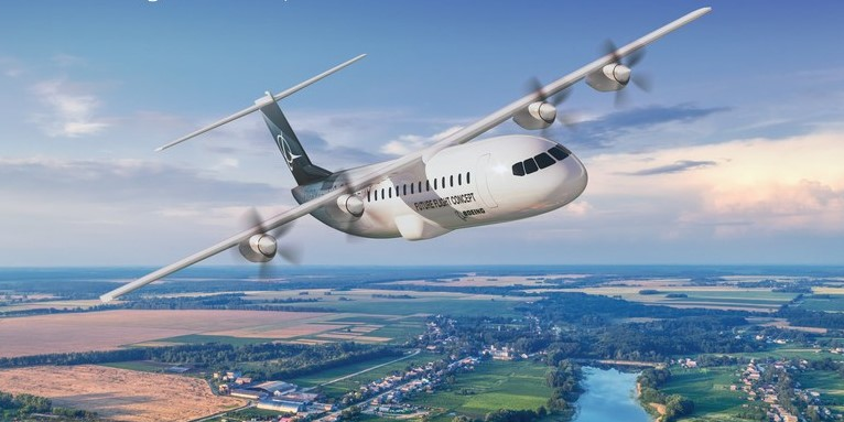 À Farnborough, Boeing détaille sa trajectoire vers l'avion zéro carbone