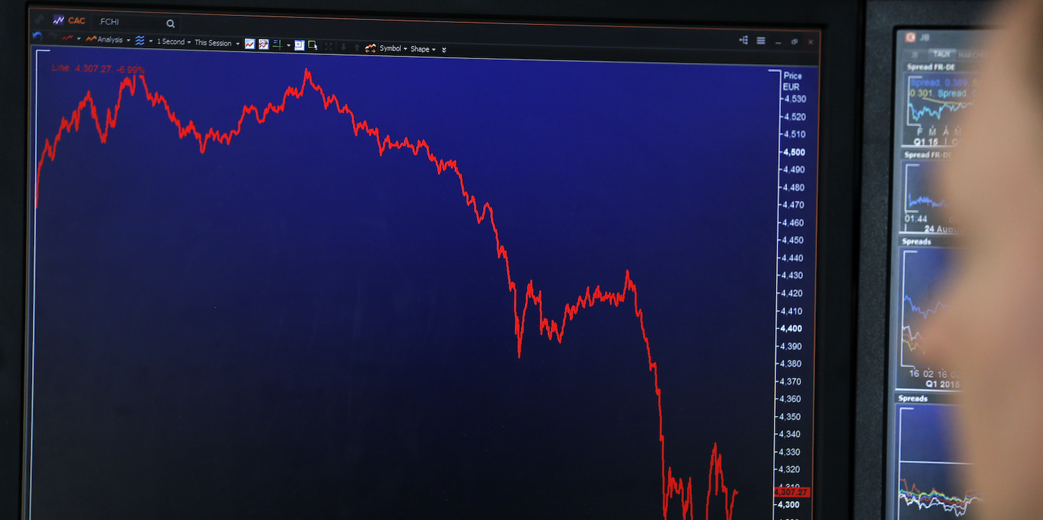 Les Bourses européennes entament la semaine dans le rouge plombées par les prix records du gaz