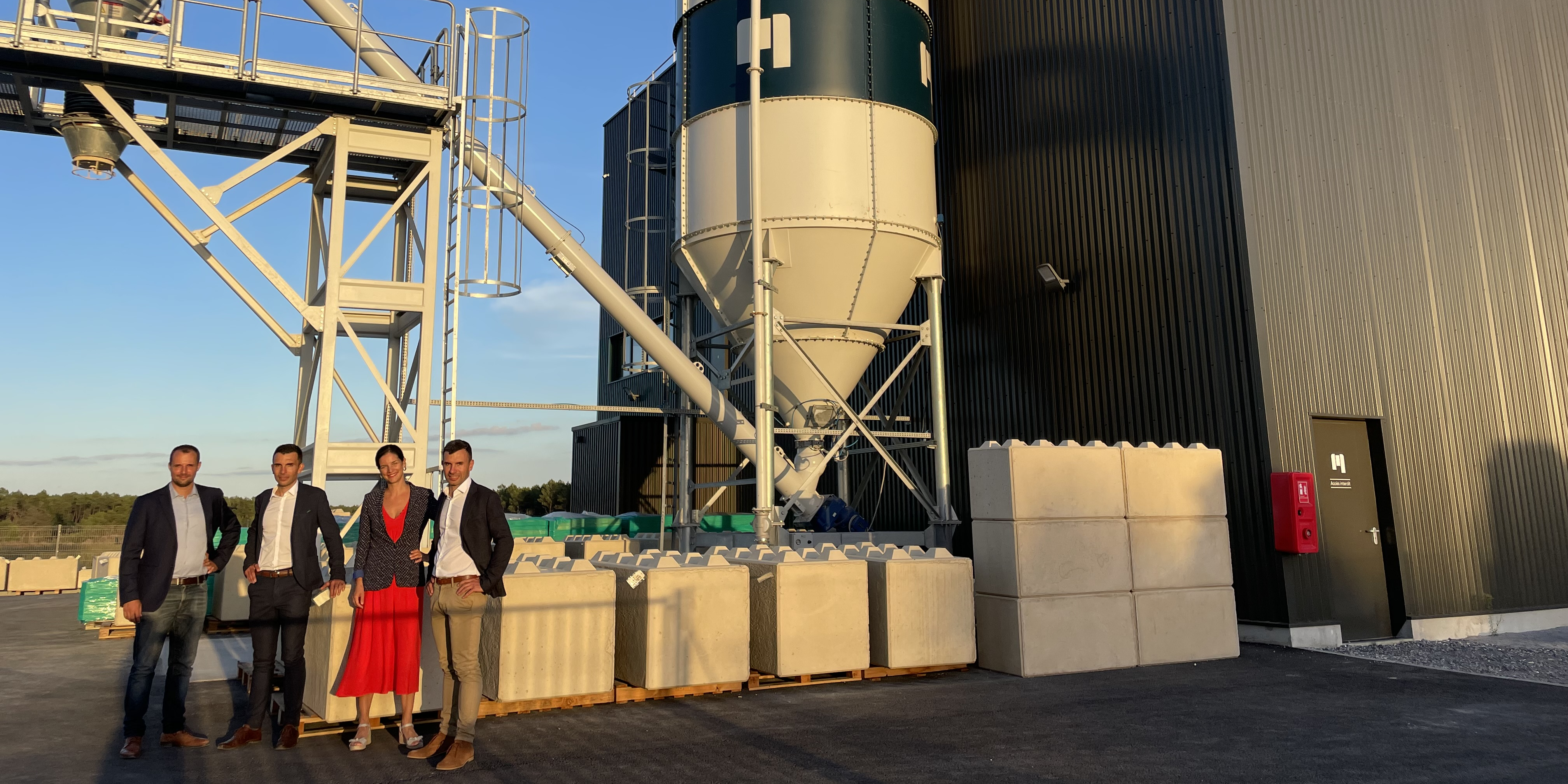 Materrup inaugure sa première usine à ciment bas carbone et détaille sa feuille de route
