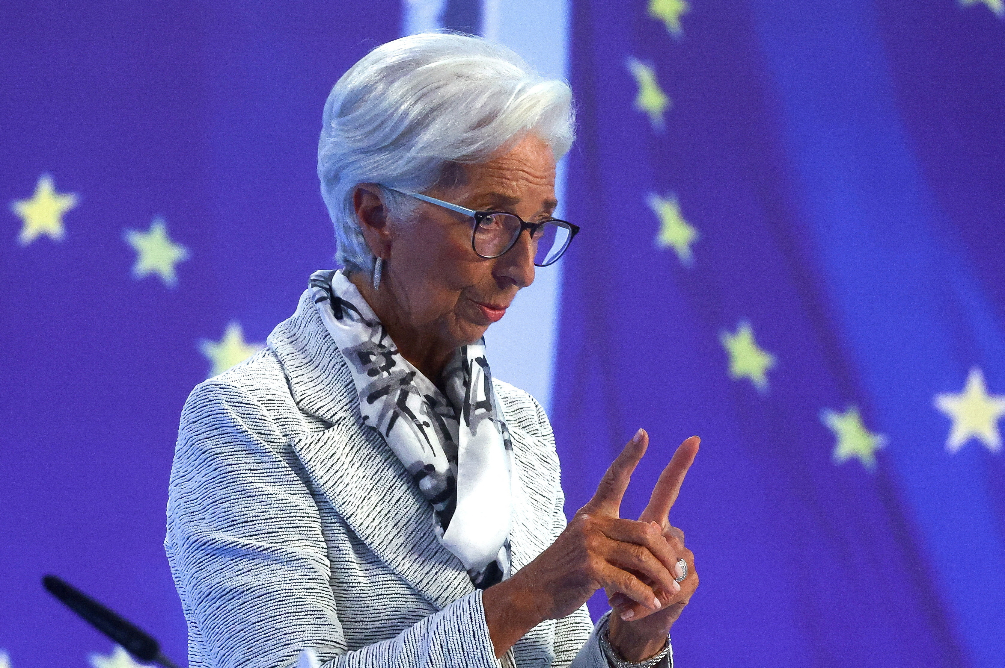 Une « récession modeste » ne suffira pas à faire reculer l'inflation en zone euro, estime Christine Lagarde