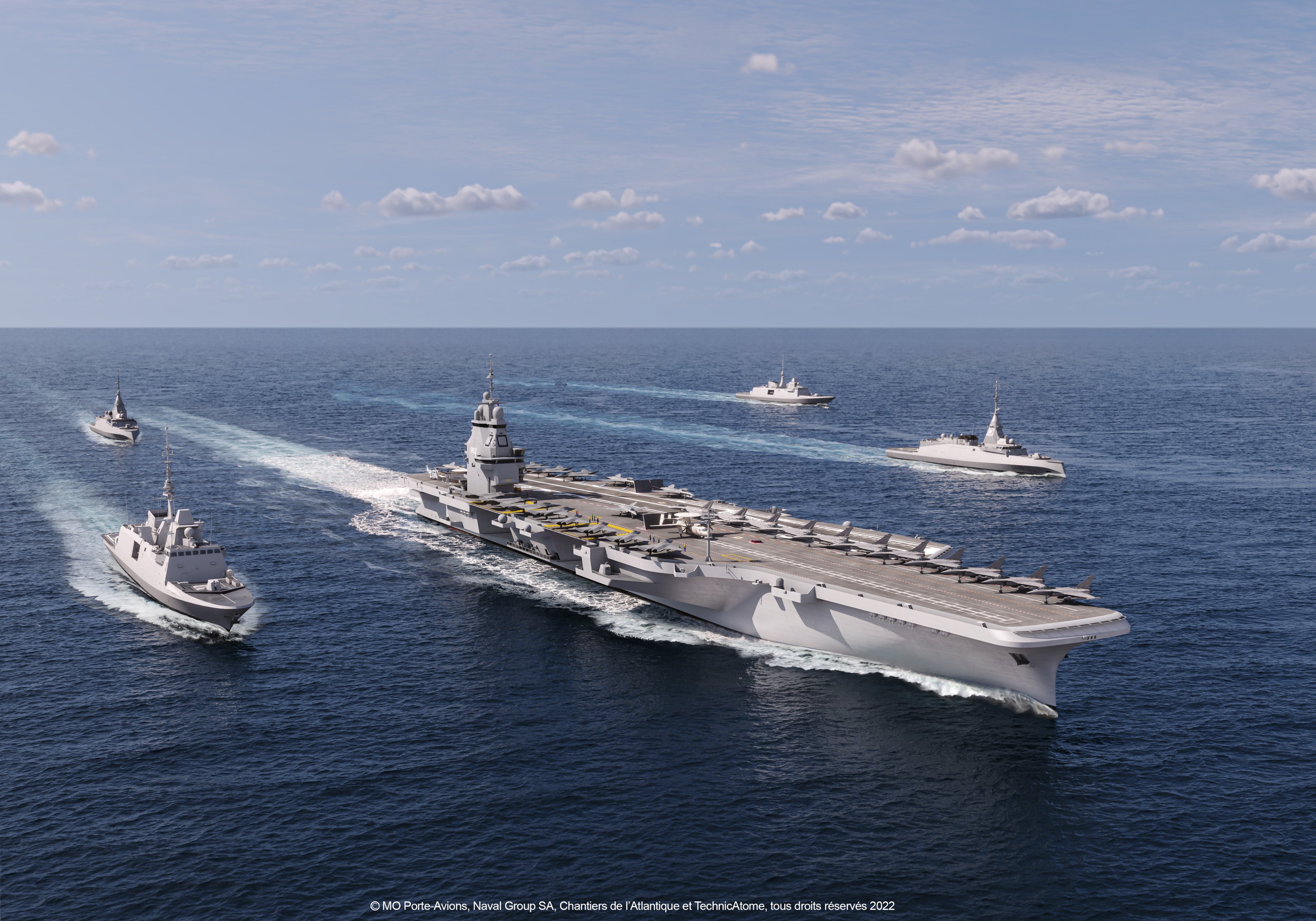 La Marine nationale embarquera sur son futur porte-avions dès 2037