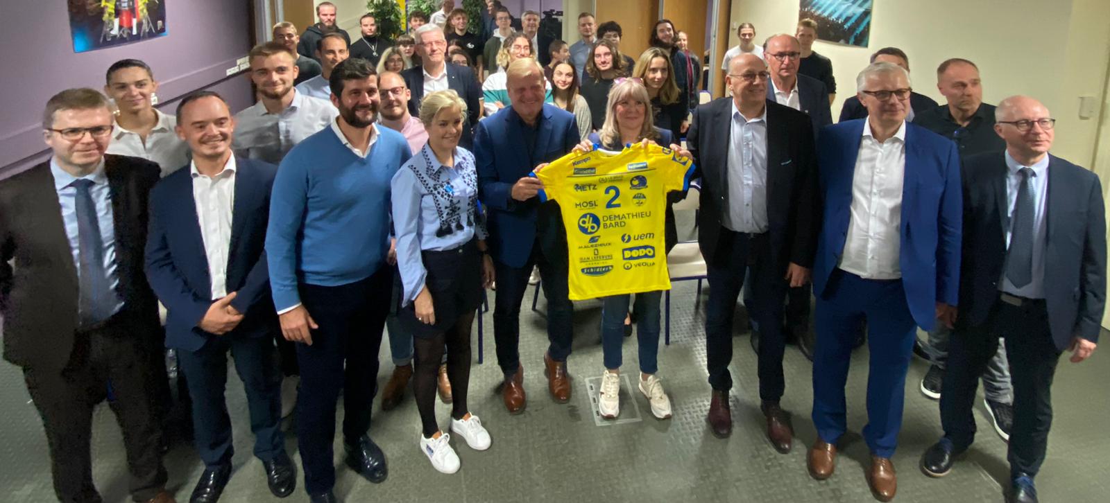 Bpifrance et le Metz Handball célèbrent la Moselle, championne de l’Inno Génération