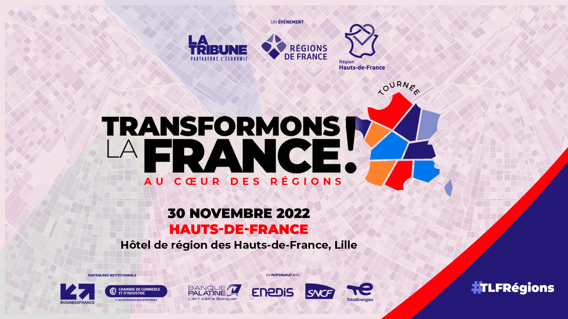 Suivez en direct les débats de Transformons la France dans les Hauts-de-France