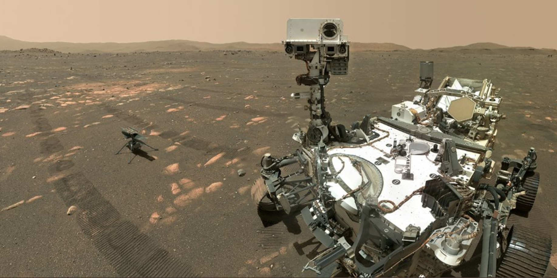 Le micro toulousain de la Supercam capte le premier son d'un tourbillon de poussière sur Mars