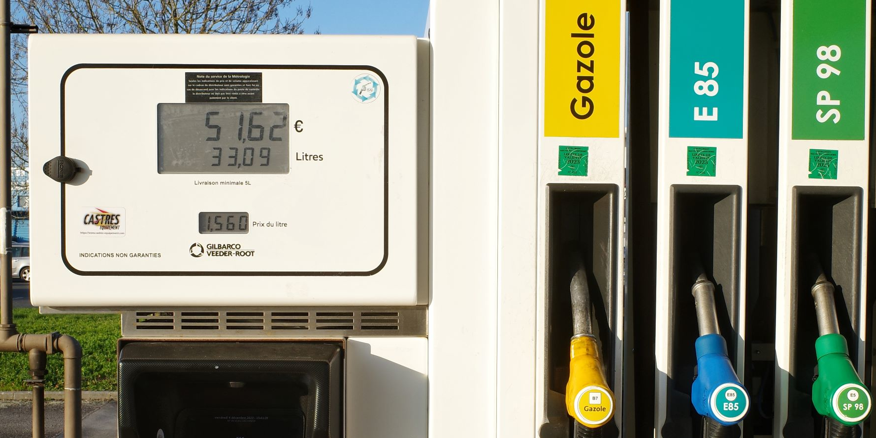 Carburant : les demandes pour recevoir l'indemnité de 100 euros ouvertes le 16 janvier